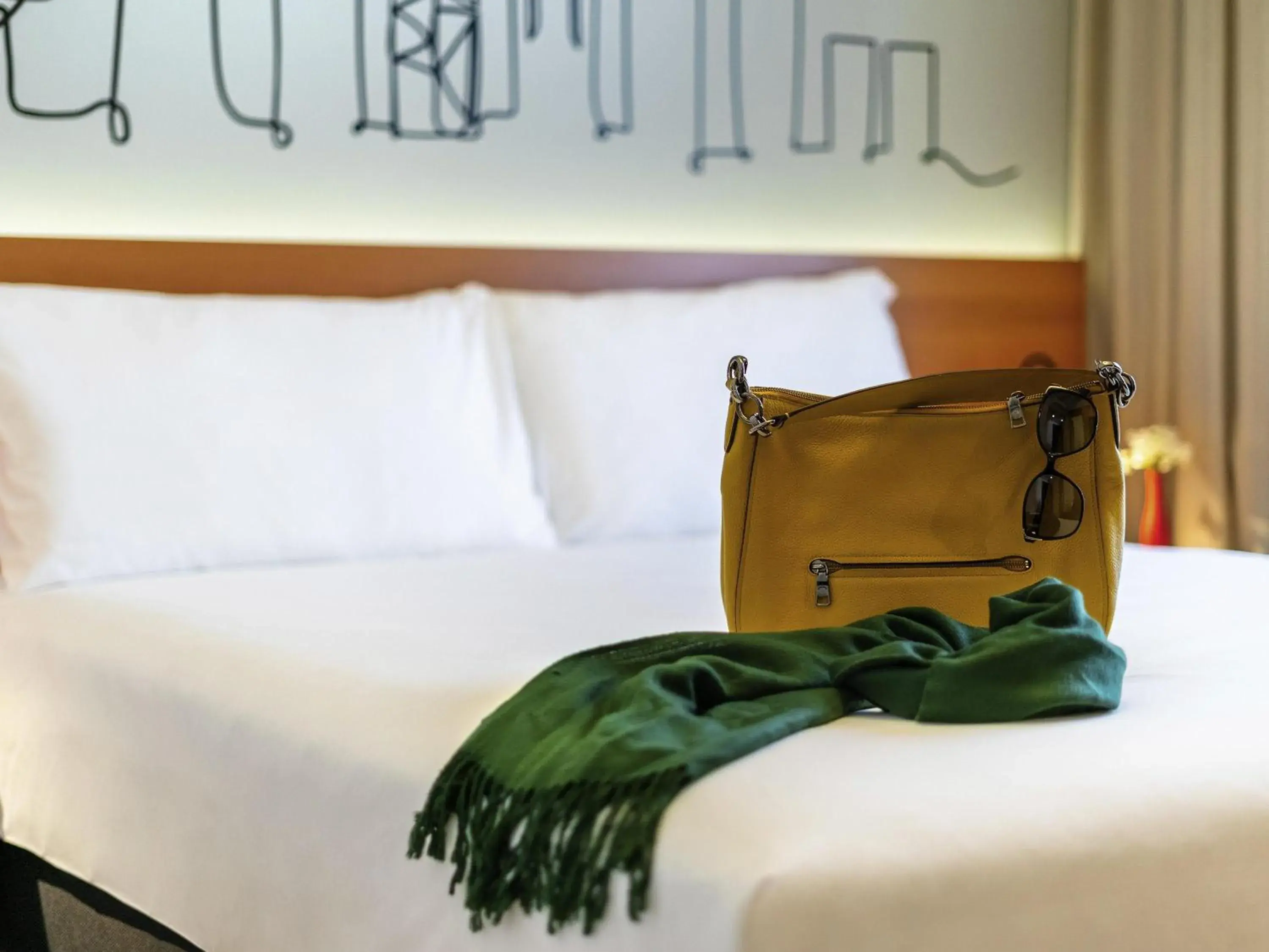 Bedroom, Bed in Ibis Styles SP Centro Bedroom, Bed in Ibis Styles SP Centro