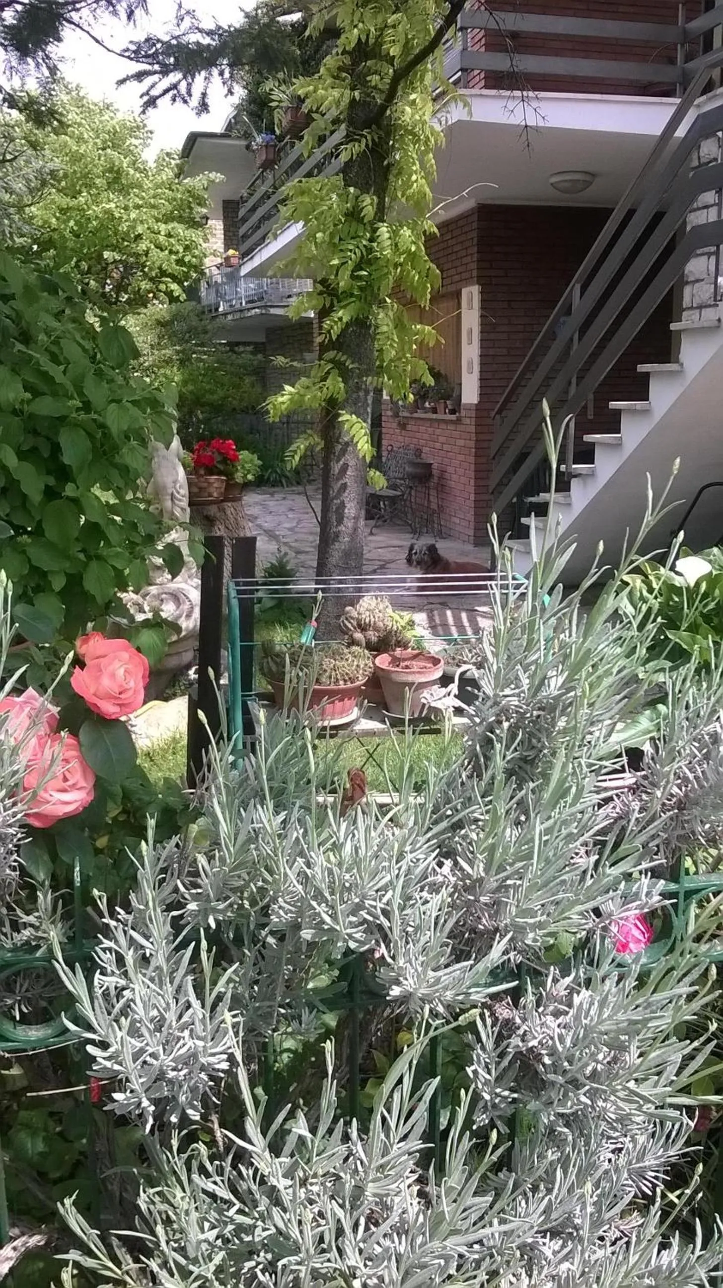 Decorative detail in La Casetta Dei Cedri