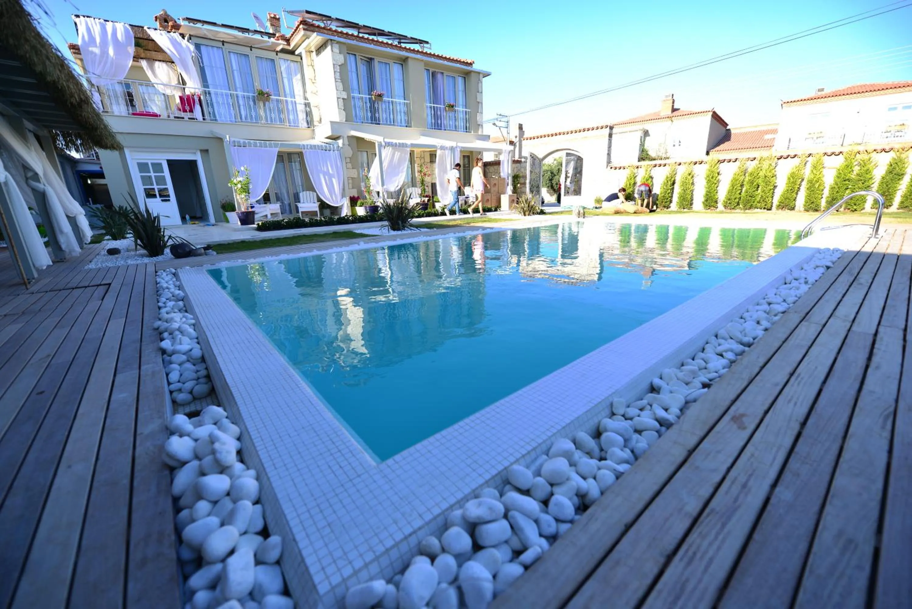 Facade/entrance in Sade Alacati Hotel