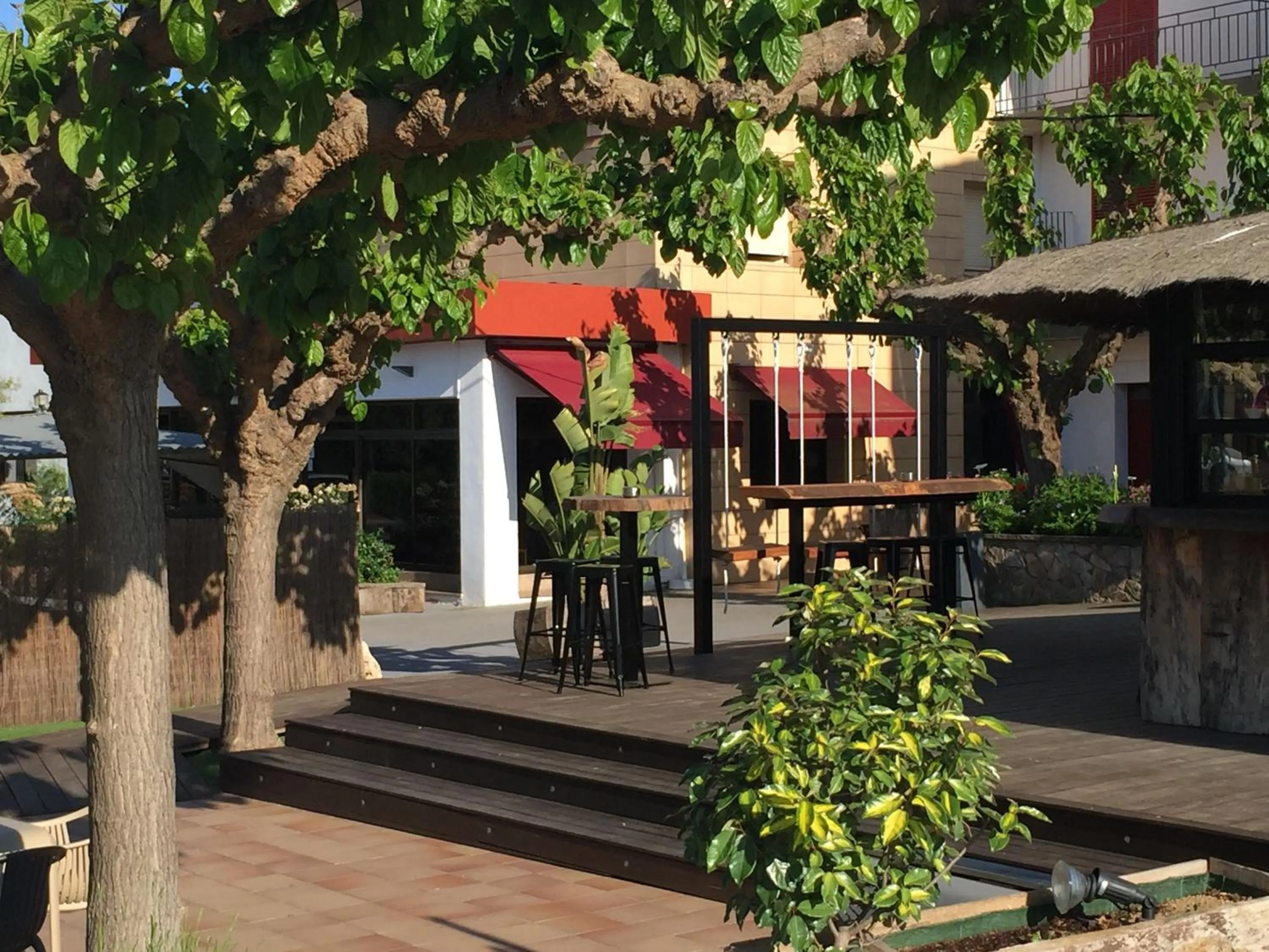 Garden in Hostal SolFina