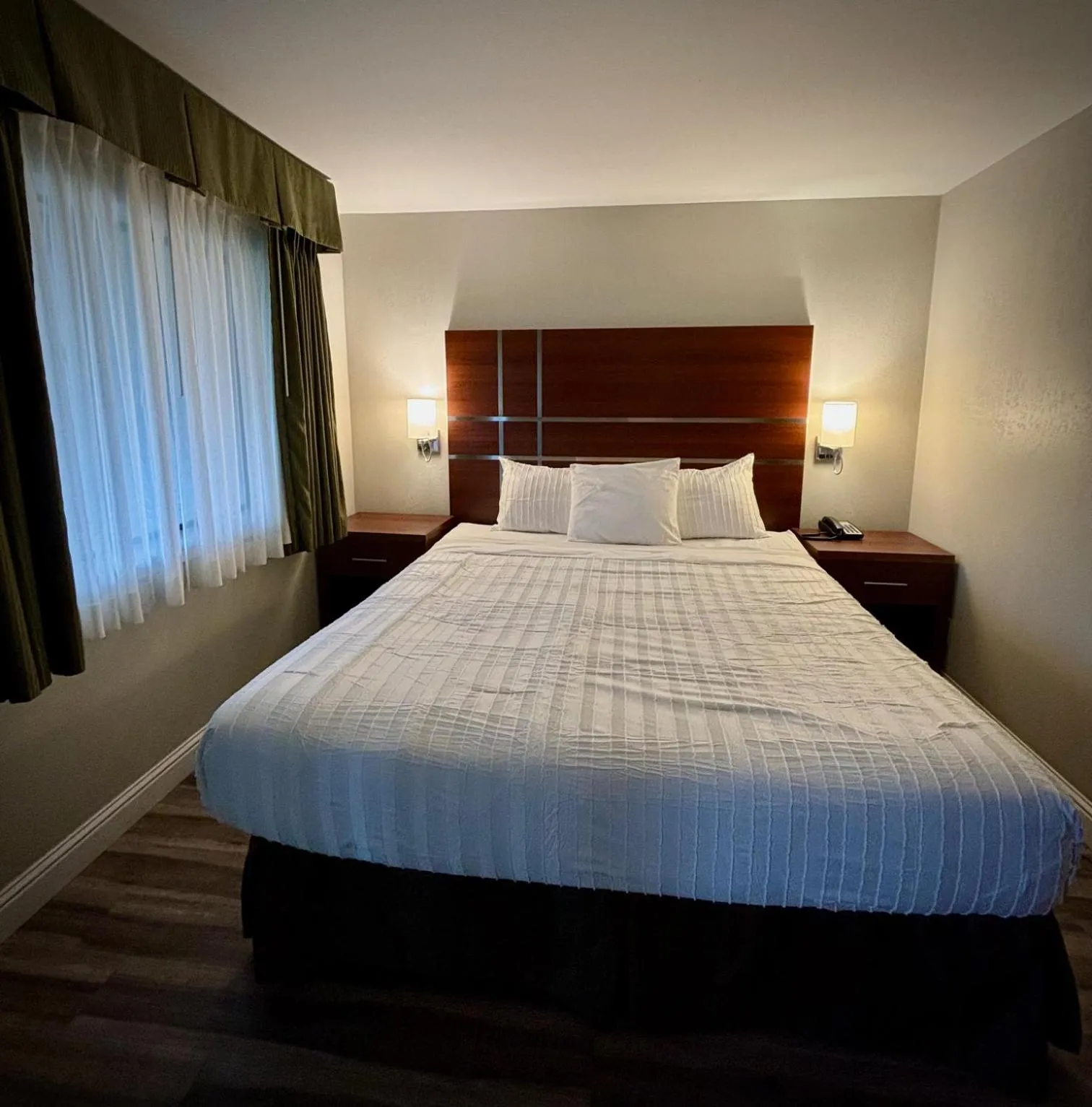 Bed in Western Holiday Lodge