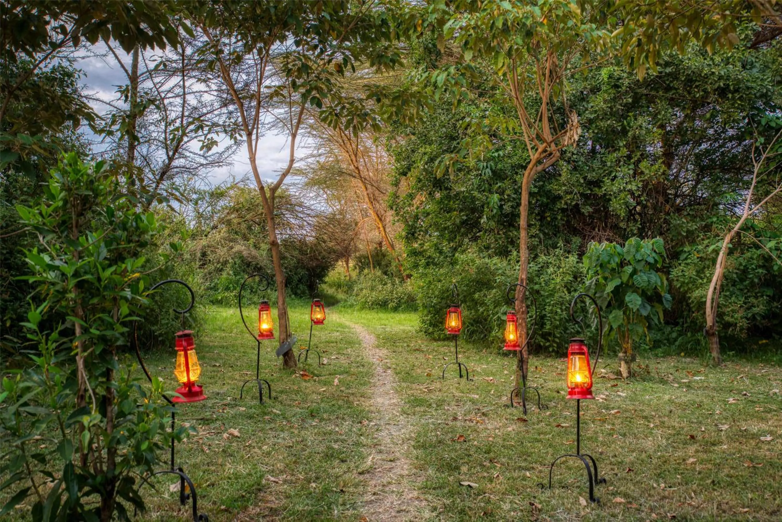 On site in Olare Mara Kempinski