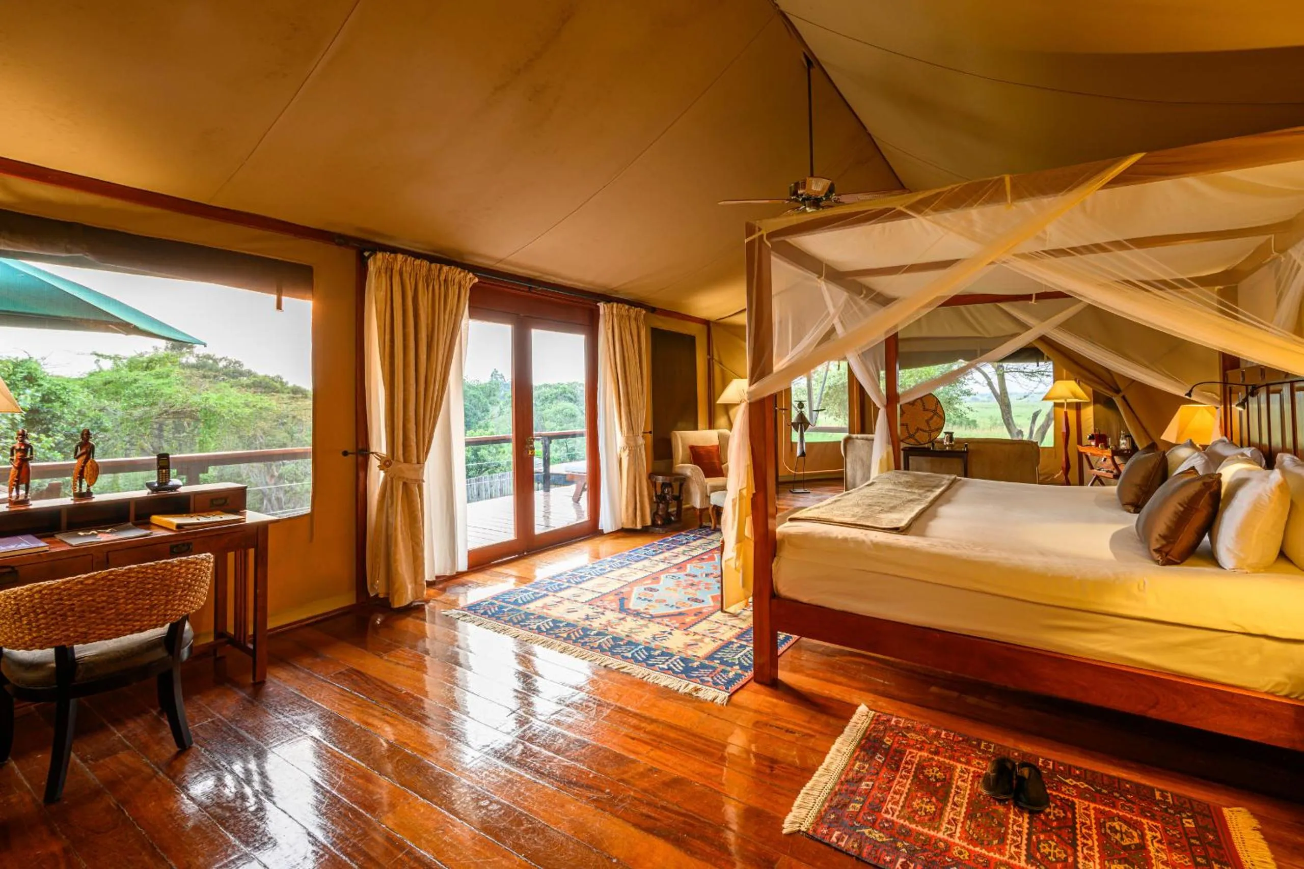 Bed in Olare Mara Kempinski