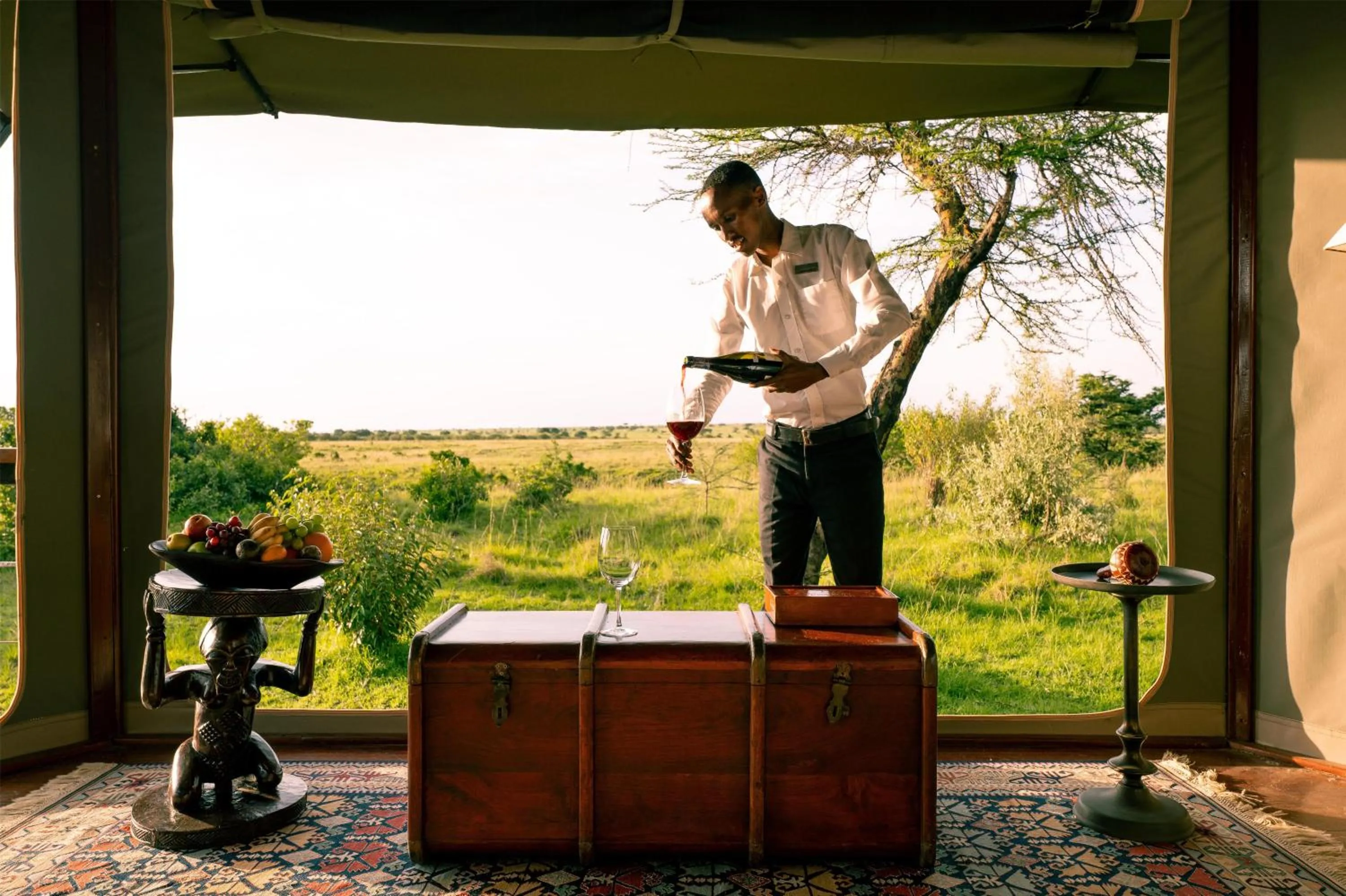 Restaurant/places to eat in Olare Mara Kempinski