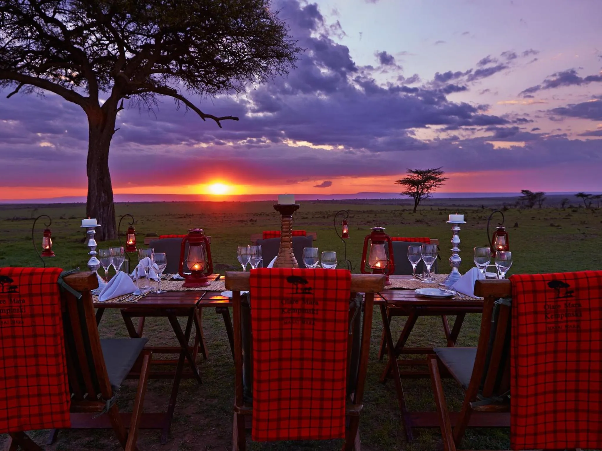 Restaurant/places to eat in Olare Mara Kempinski