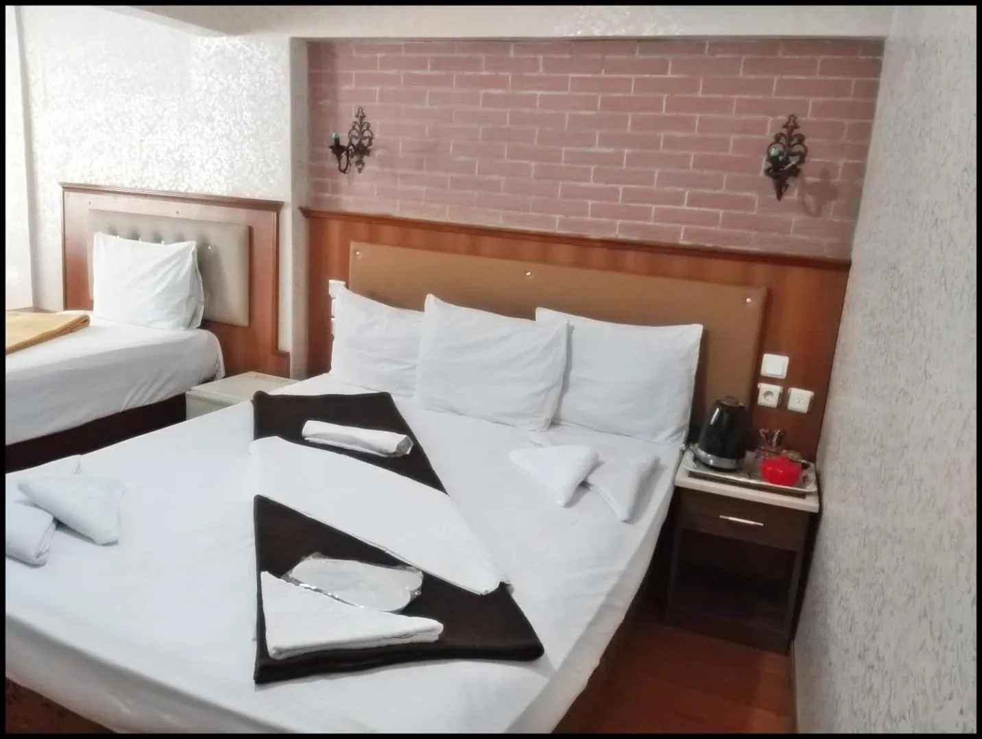 Decorative detail, Bed in Istanbul Sydney Hotel