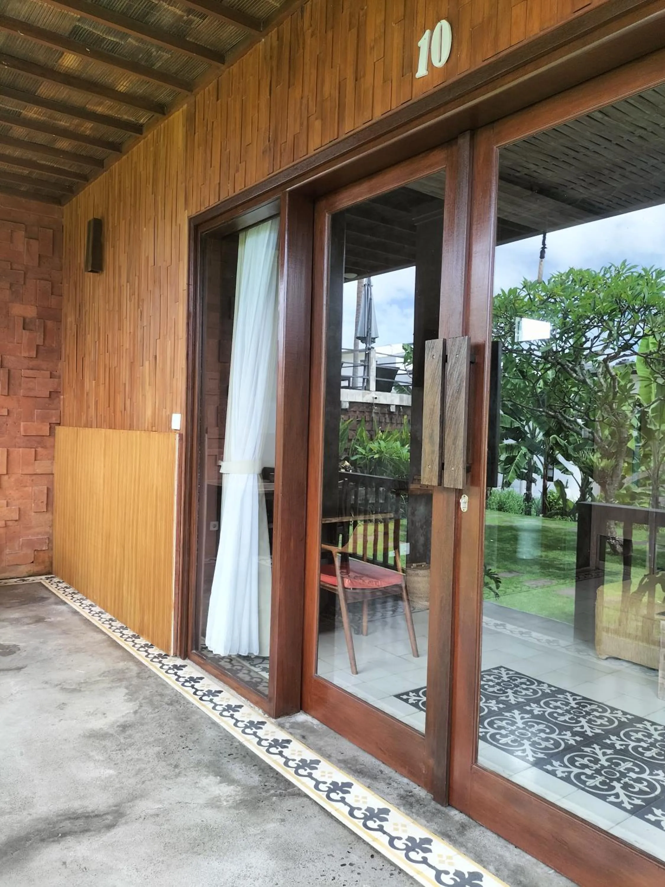 Balcony/Terrace in La Pan Nam Exotic Villas and Spa