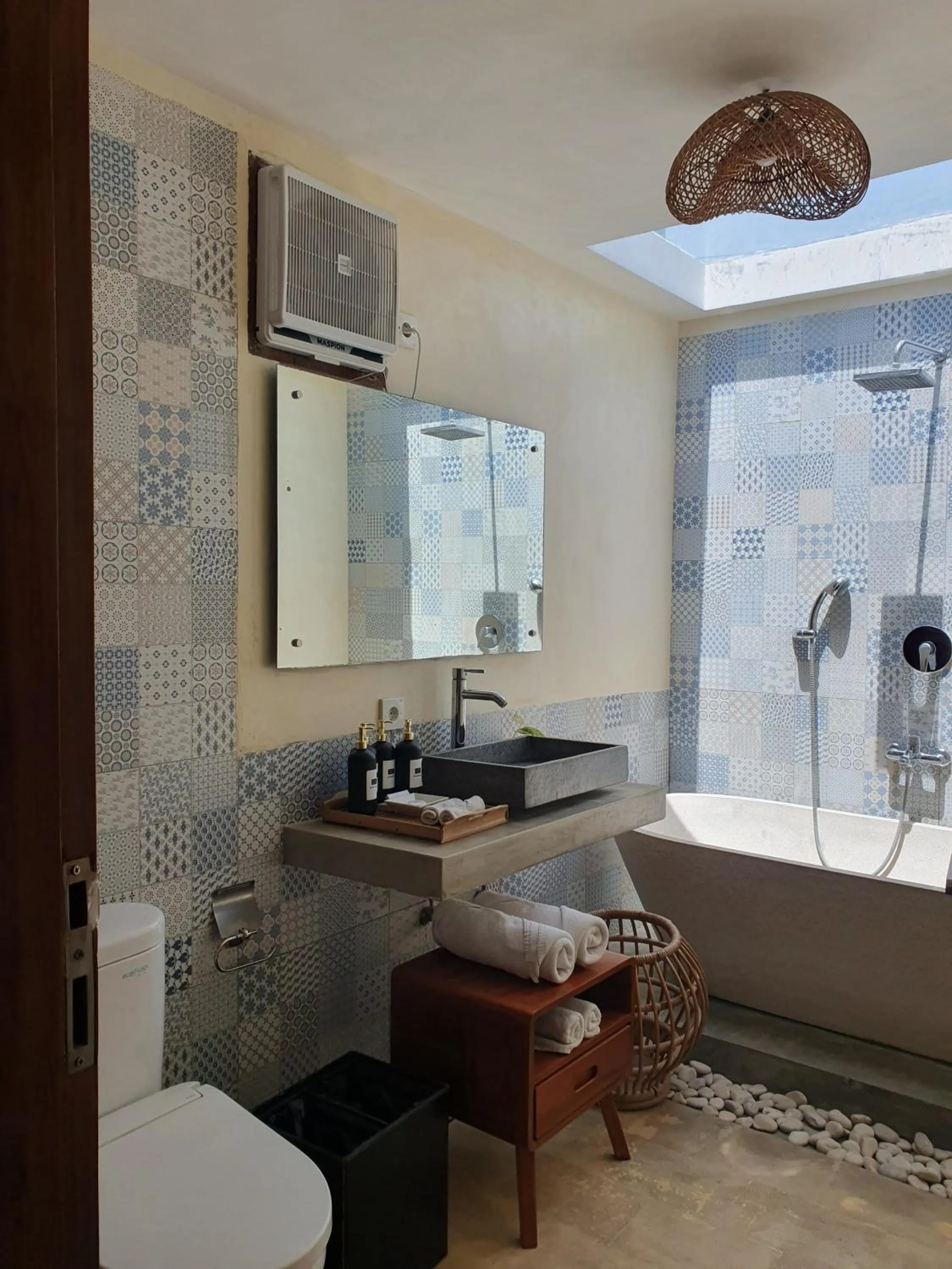 Bathroom in La Pan Nam Exotic Villas and Spa