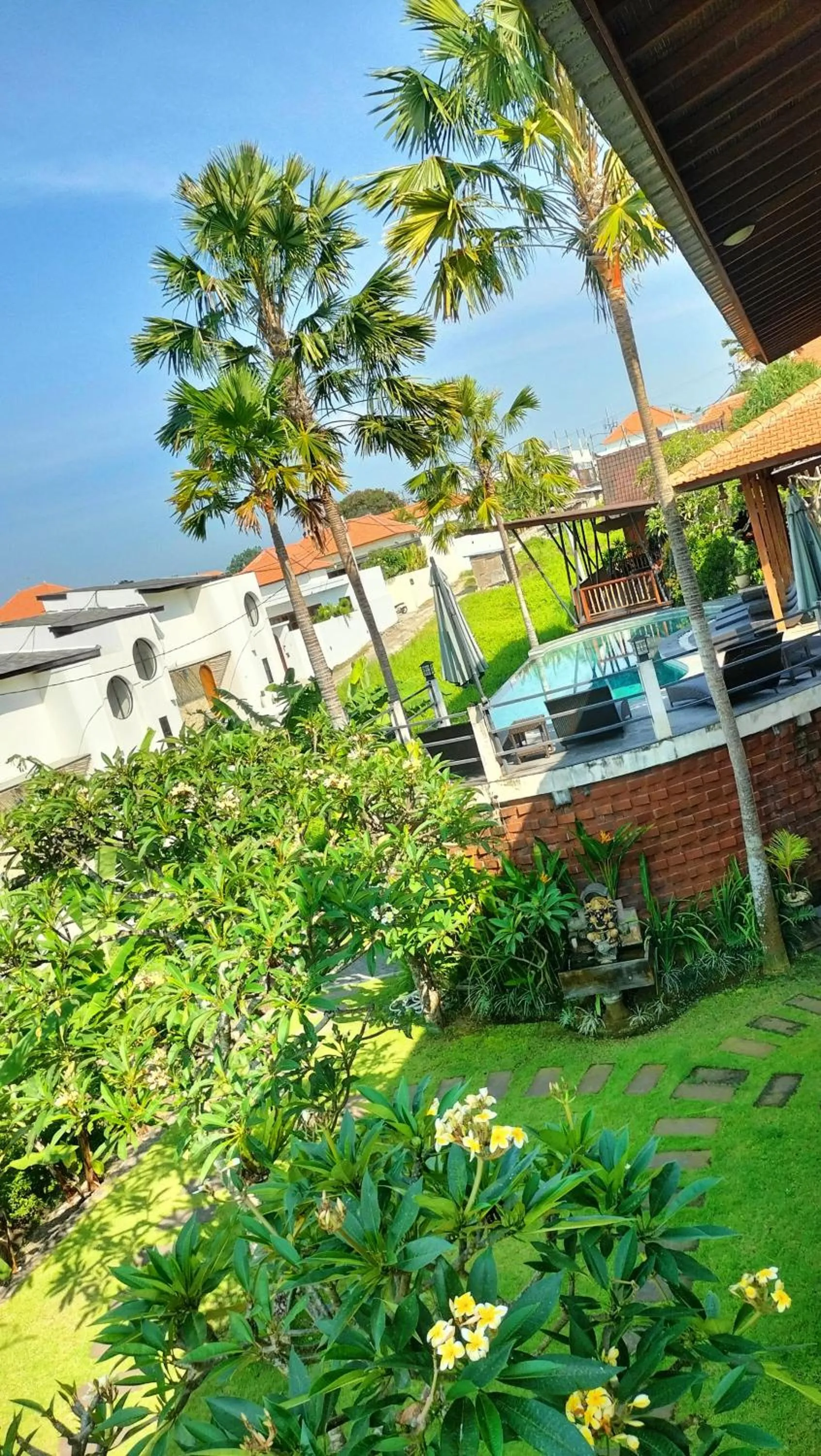 Garden view in La Pan Nam Exotic Villas and Spa