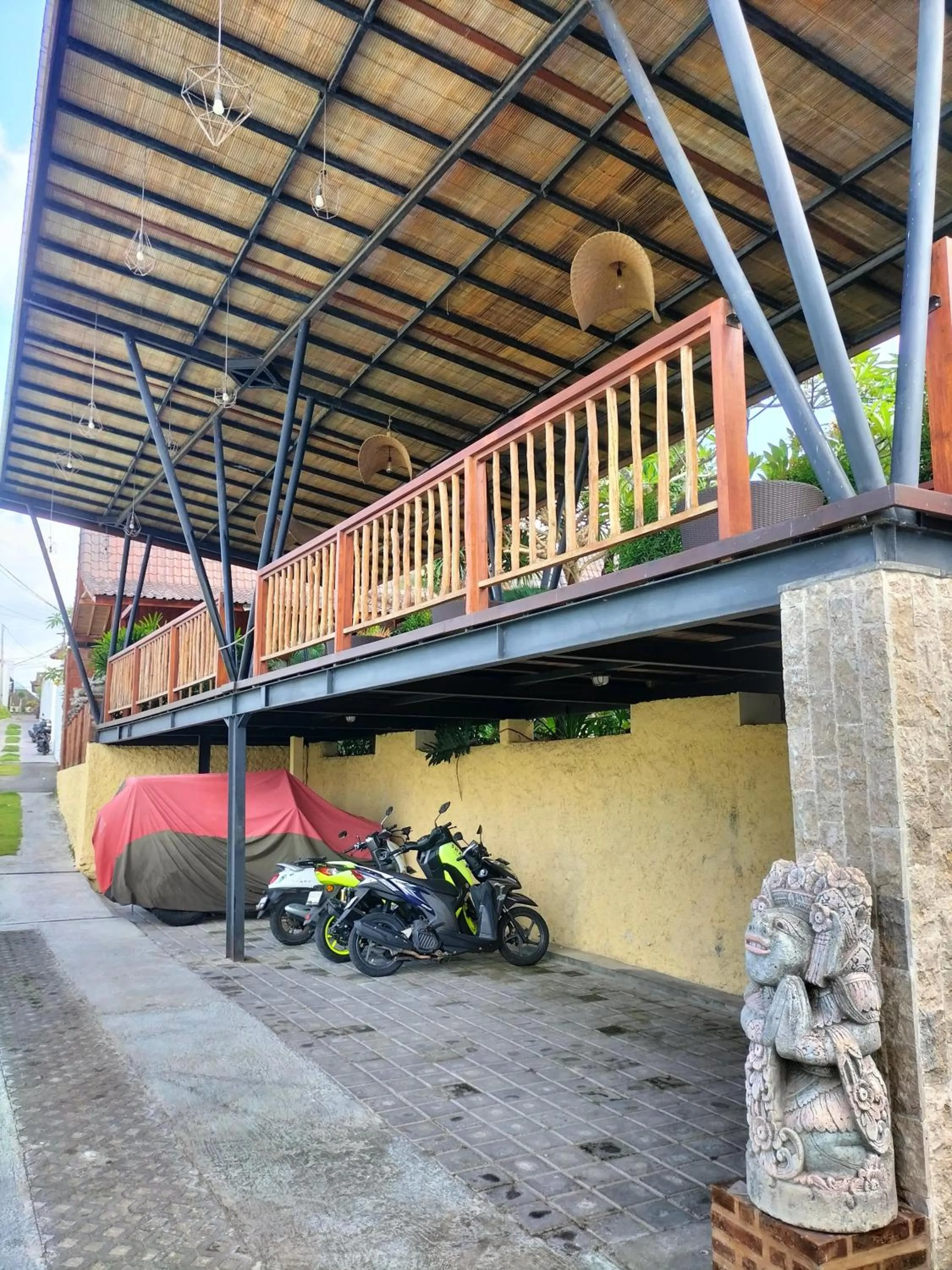 Parking in La Pan Nam Exotic Villas and Spa