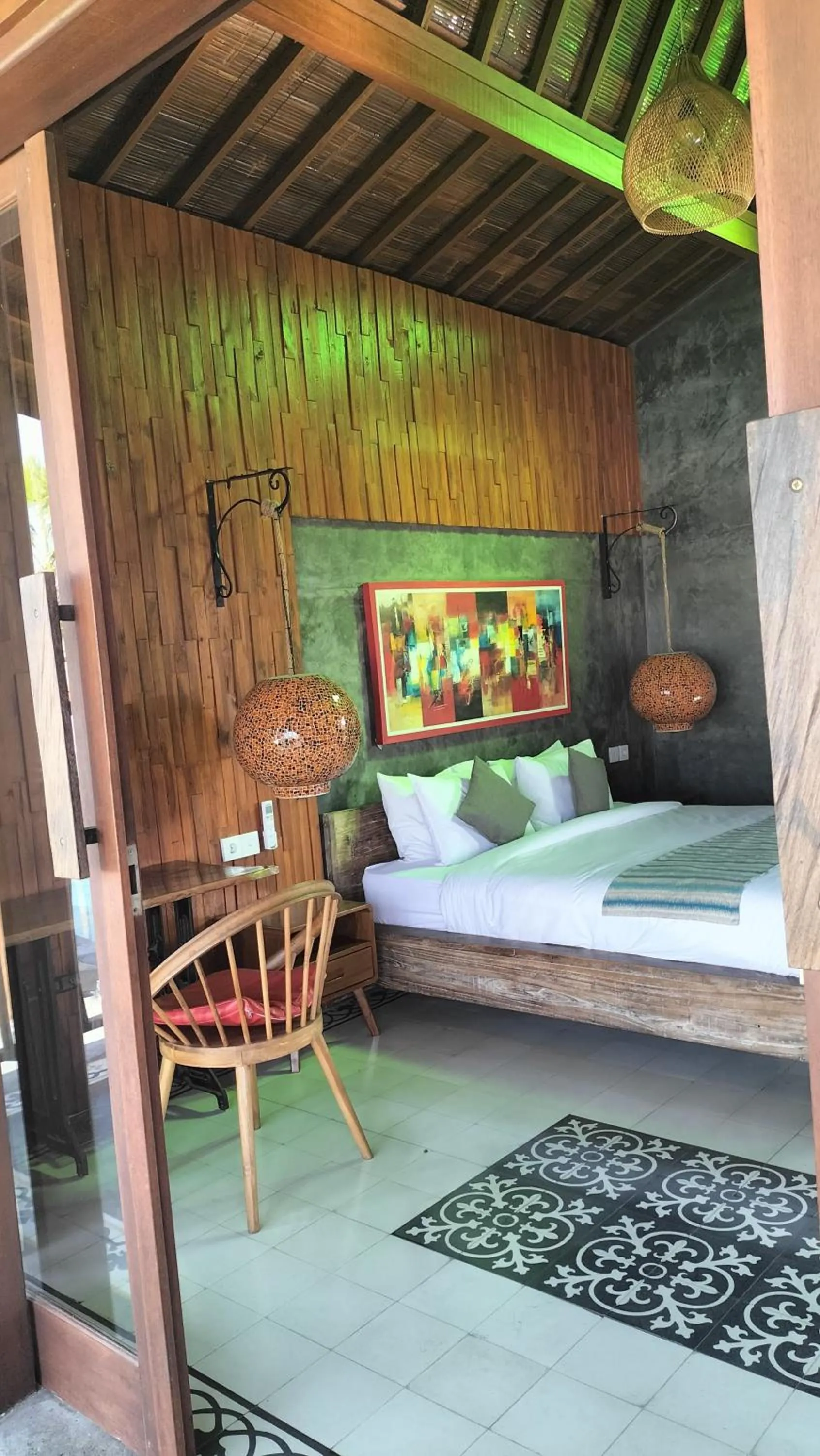 Bedroom in La Pan Nam Exotic Villas and Spa