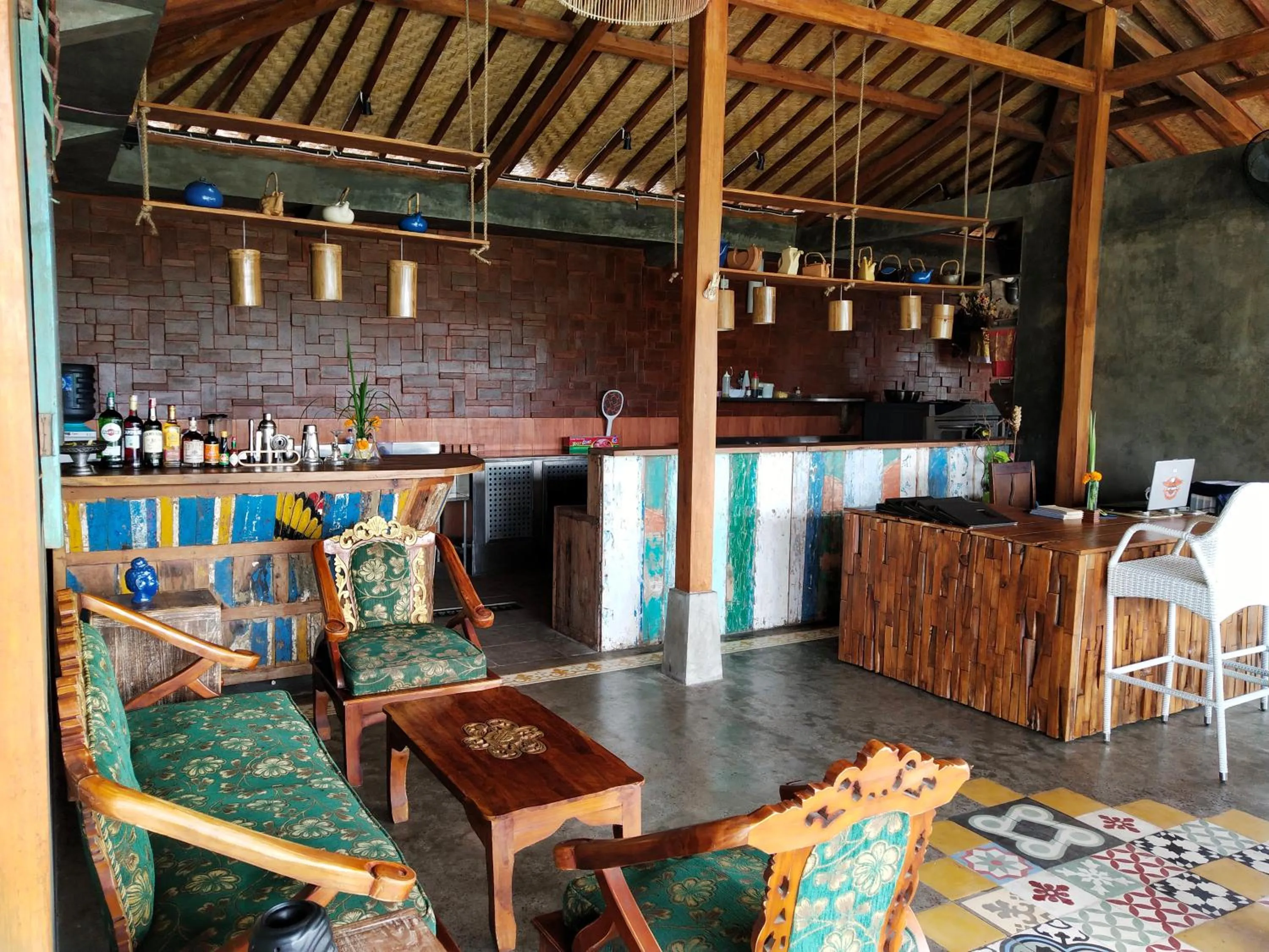 Lobby or reception in La Pan Nam Exotic Villas and Spa