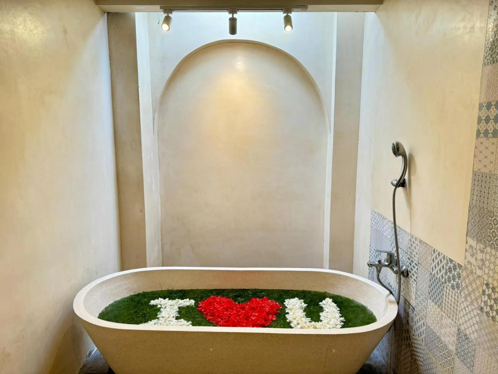 Bathroom in La Pan Nam Exotic Villas and Spa