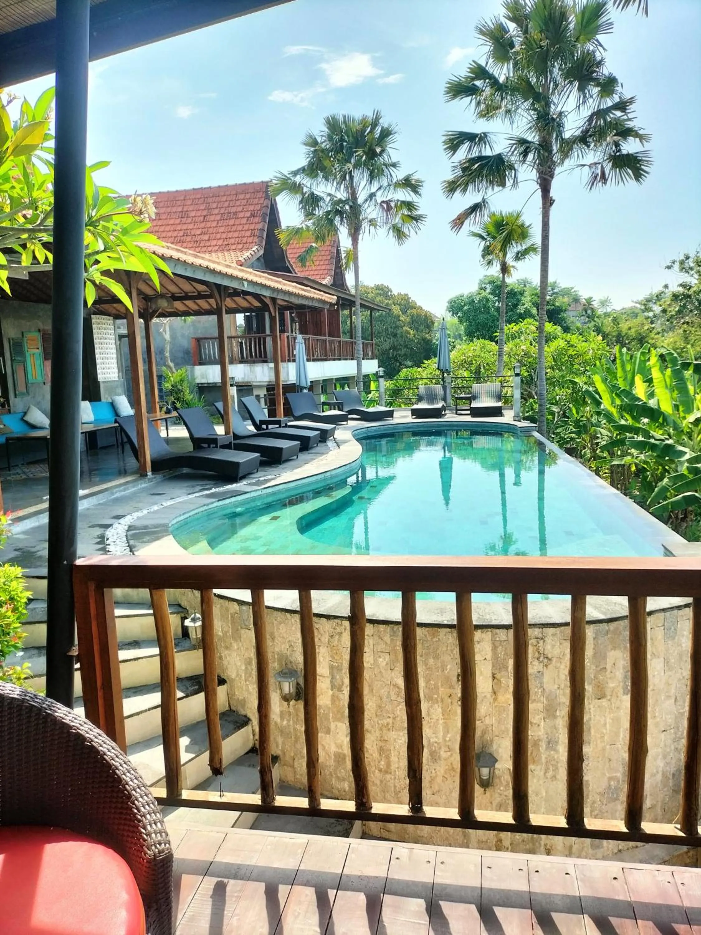 Pool view in La Pan Nam Exotic Villas and Spa