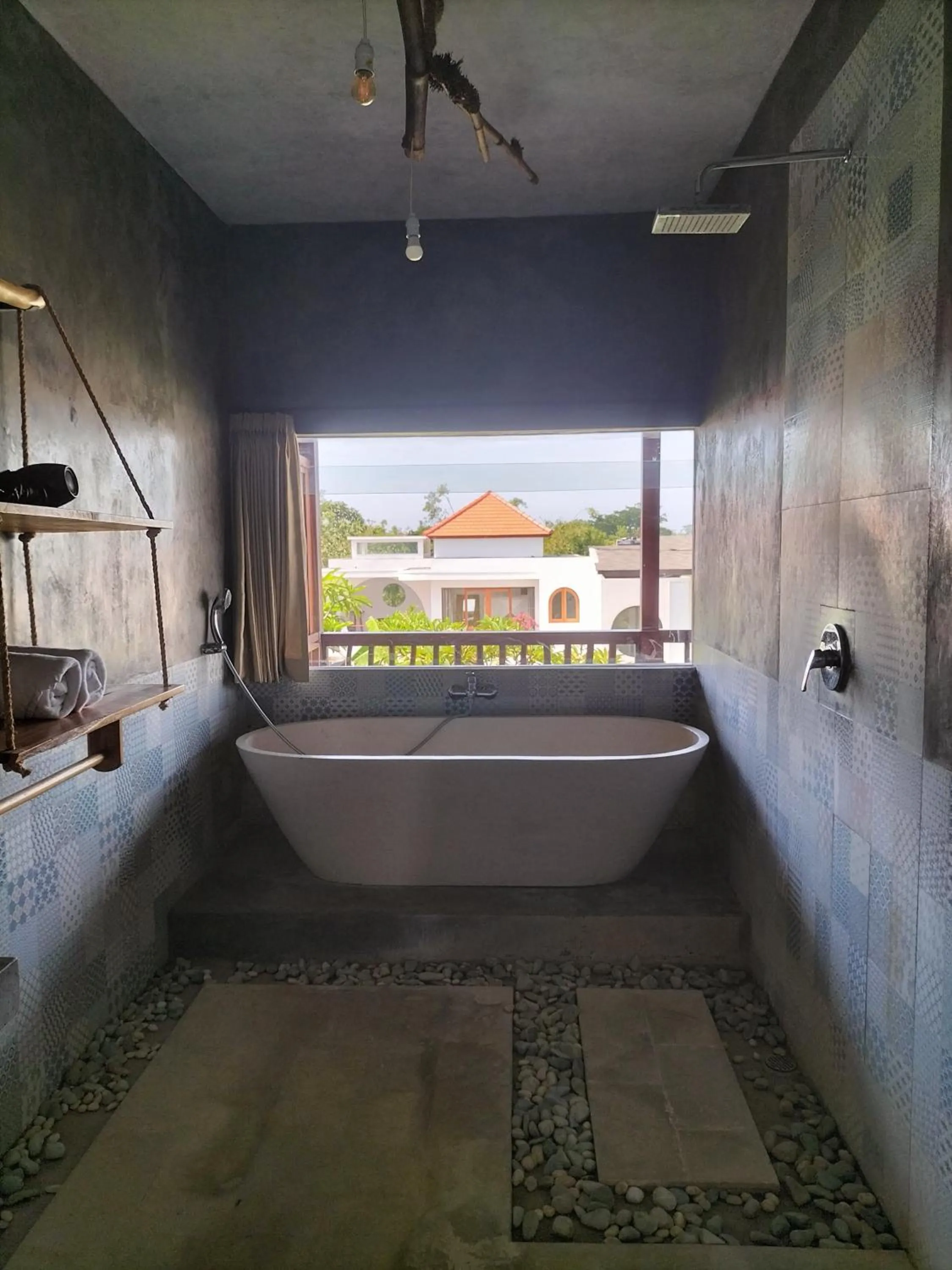 Bathroom in La Pan Nam Exotic Villas and Spa