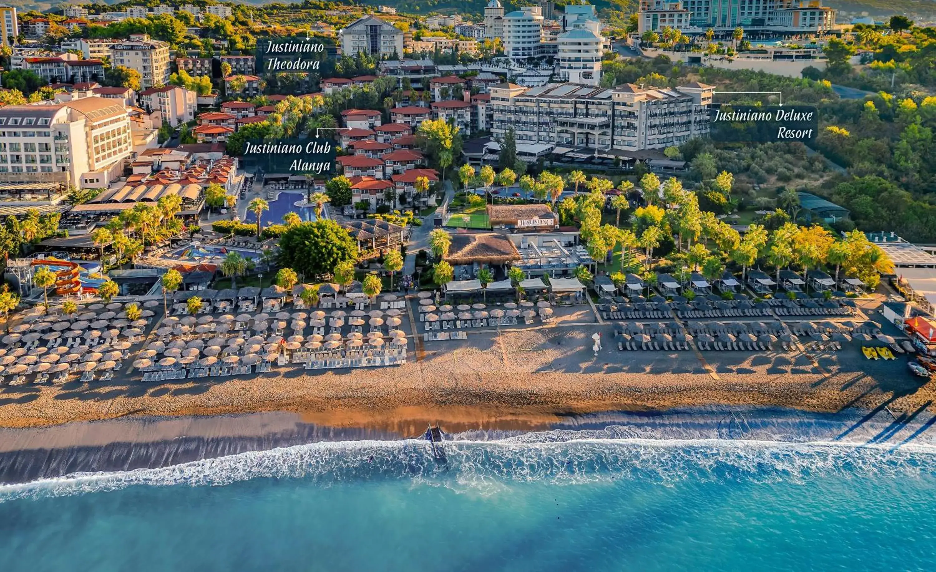 Property building in Justiniano Deluxe Resort Property building in Justiniano Deluxe Resort