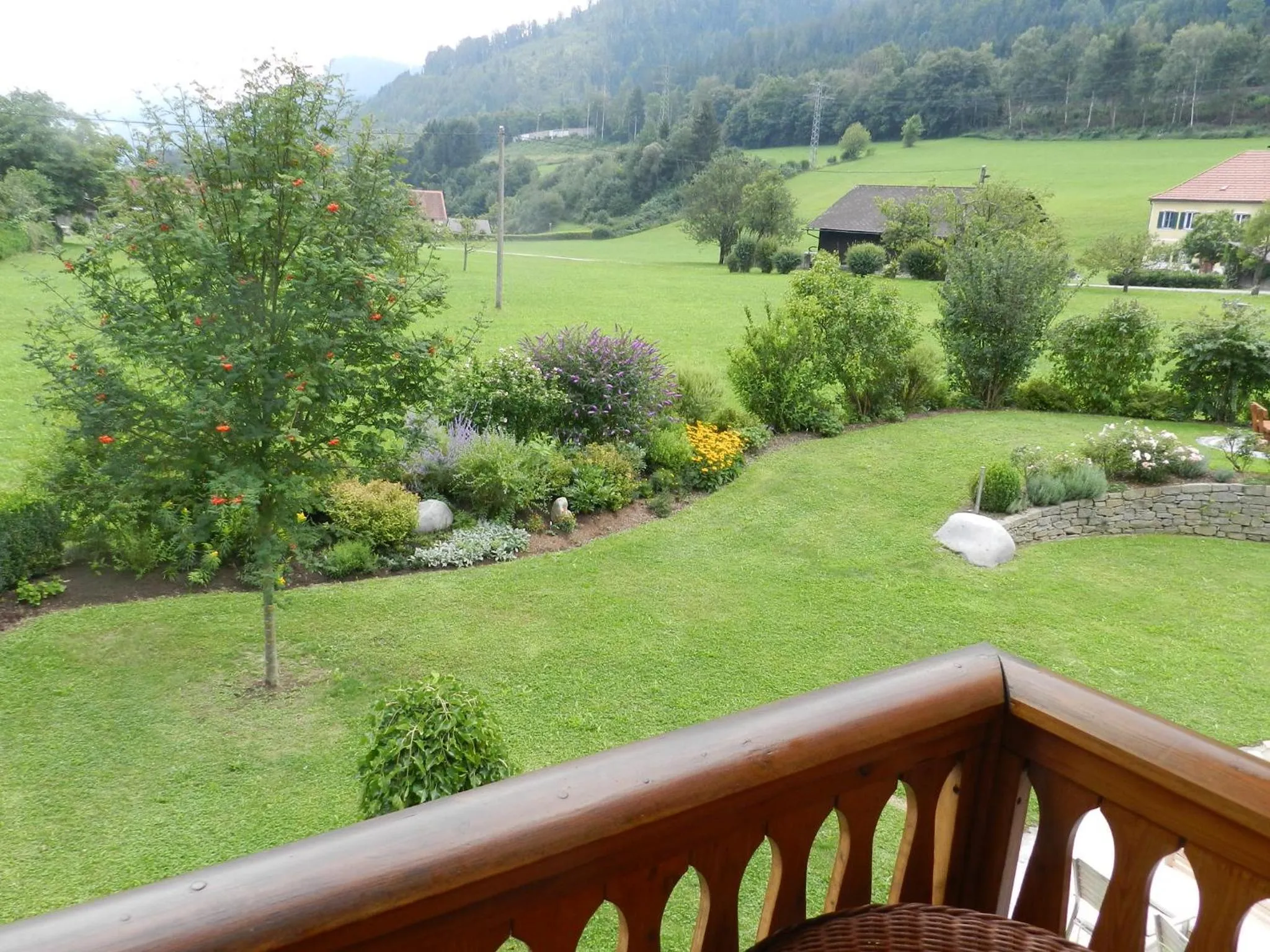 Balcony/Terrace in Landhaus am Bach
