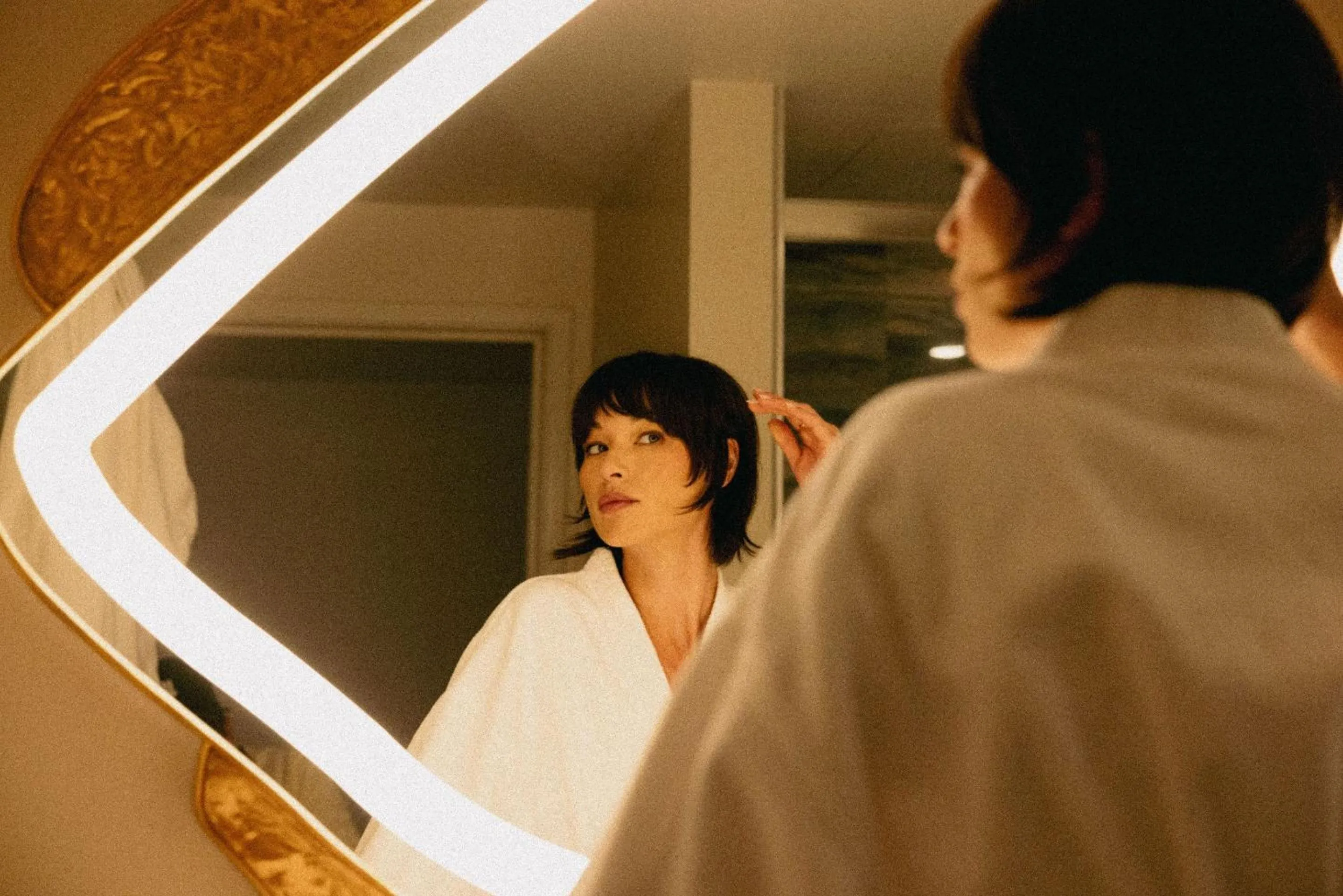 Bathroom in Caesars Republic Lake Tahoe, A Caesars Destination