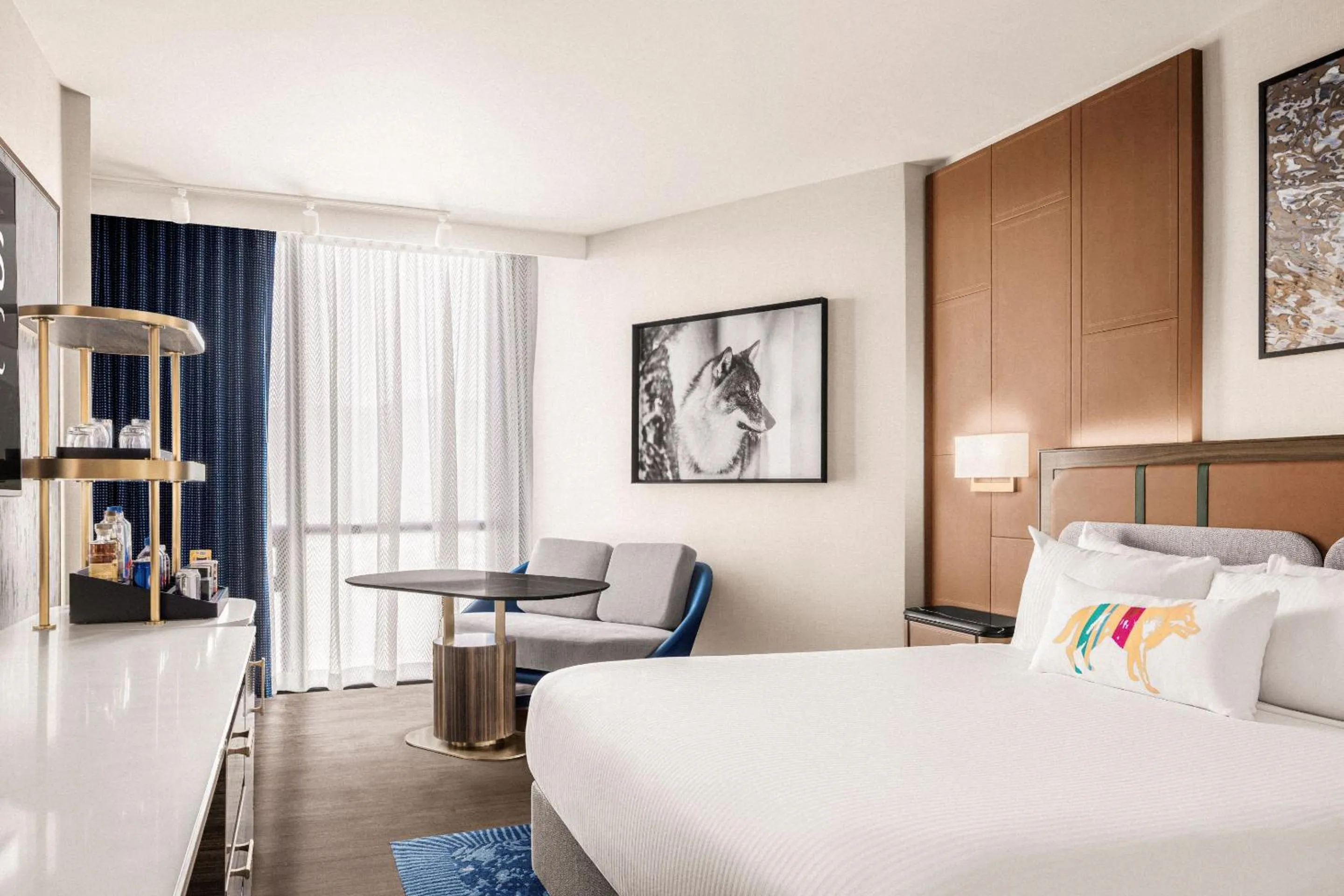 Bed in Caesars Republic Lake Tahoe, A Caesars Destination