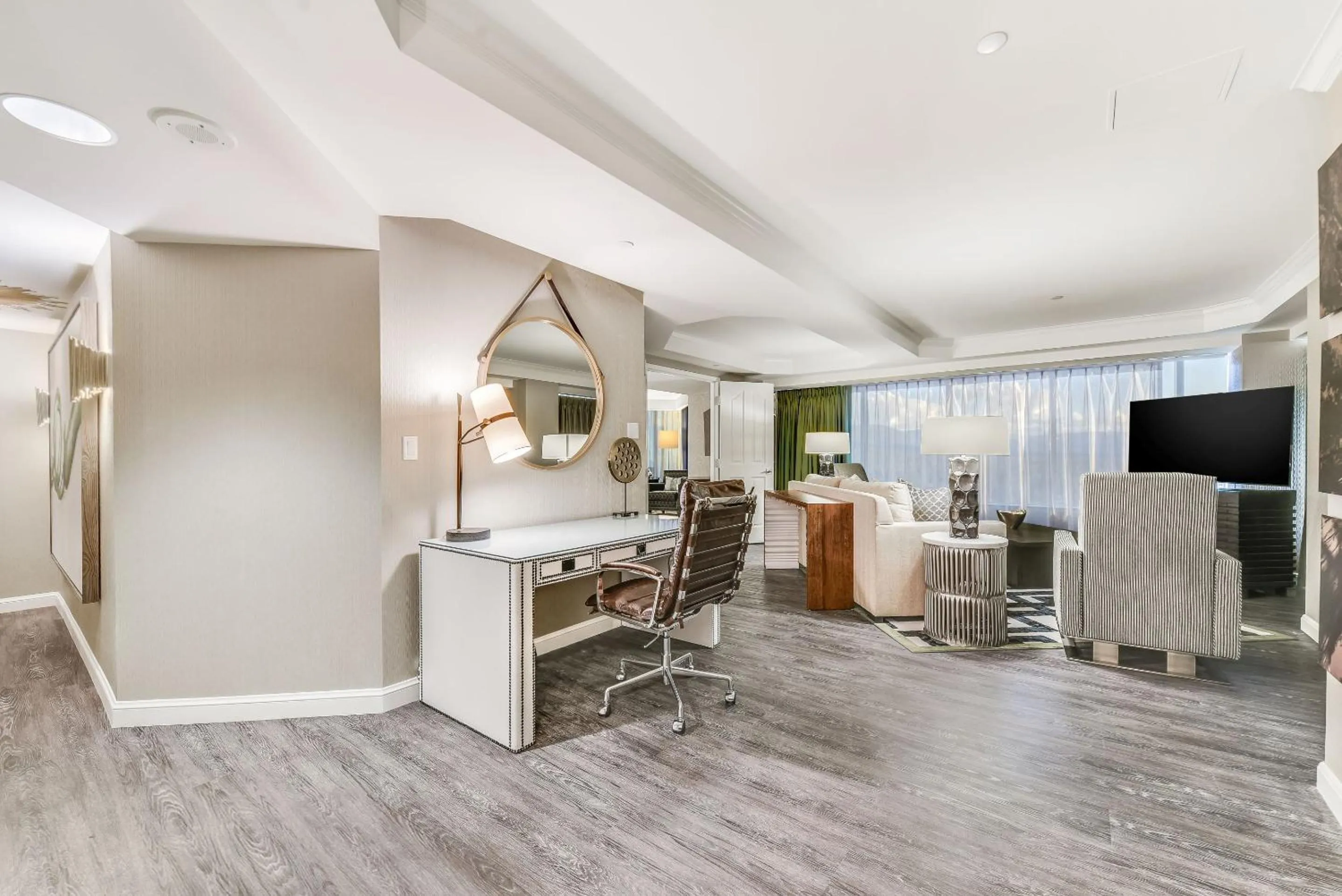 Living room in Caesars Republic Lake Tahoe, A Caesars Destination