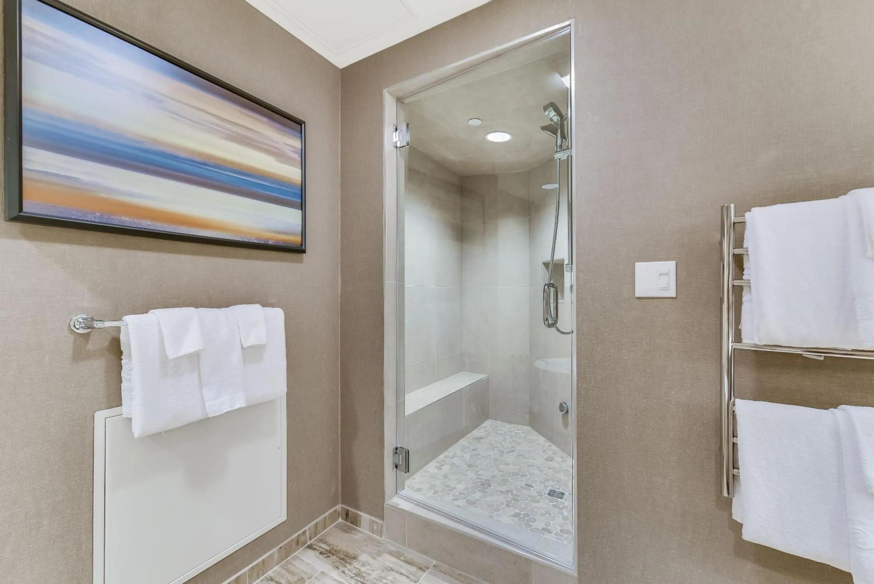 Shower in Caesars Republic Lake Tahoe, A Caesars Destination