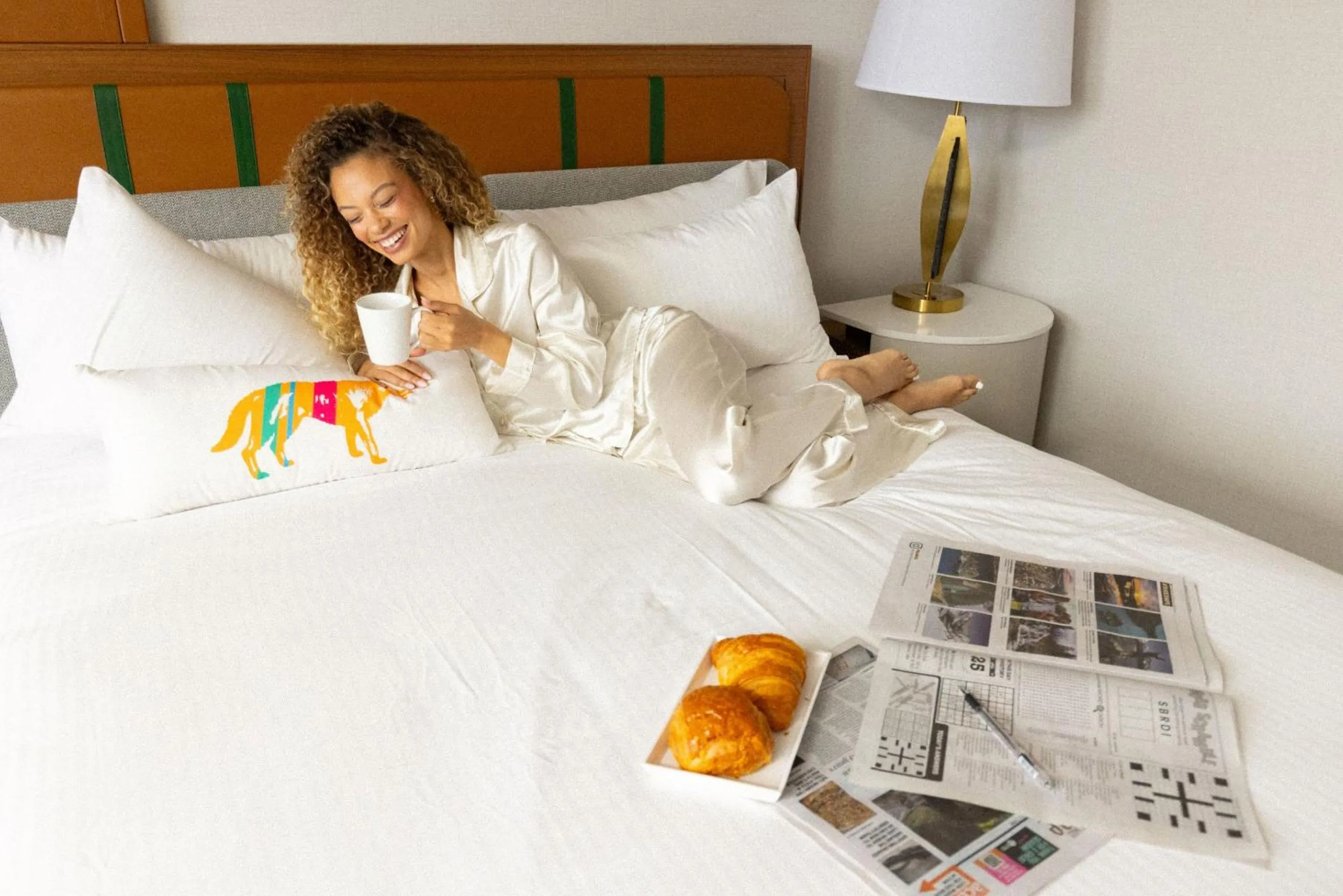 Bed in Caesars Republic Lake Tahoe, A Caesars Destination