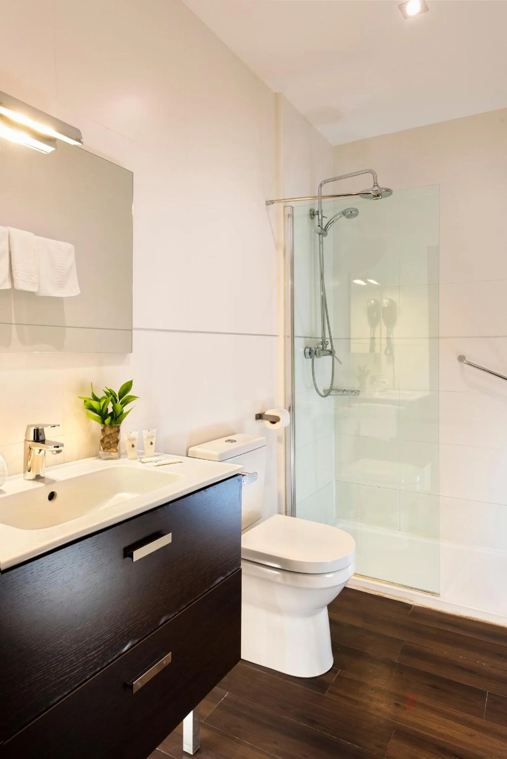 Bathroom in Hotel de Francia y París