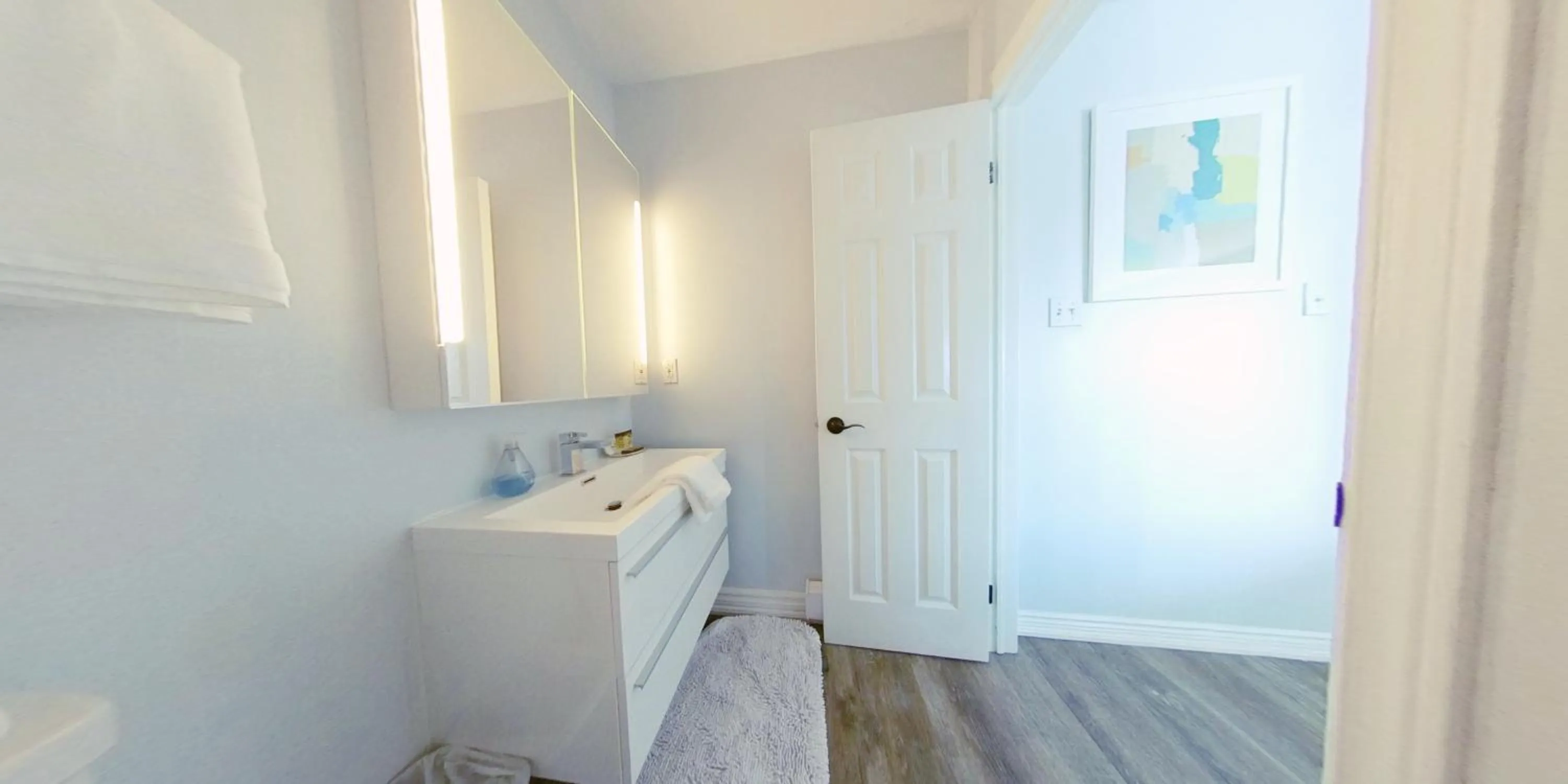 Bathroom in Artistic Hillside Loft