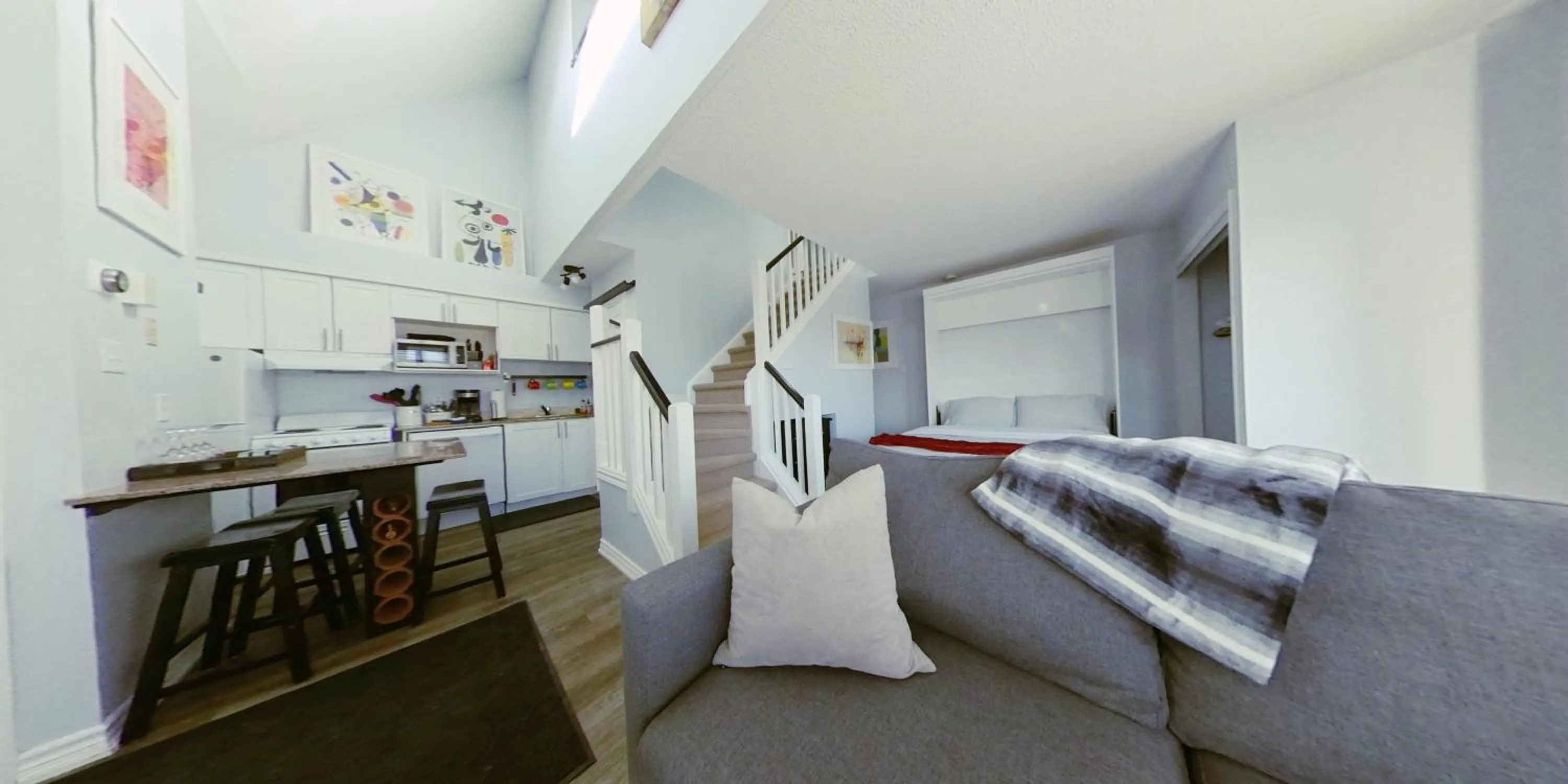 Photo of the whole room in Artistic Hillside Loft