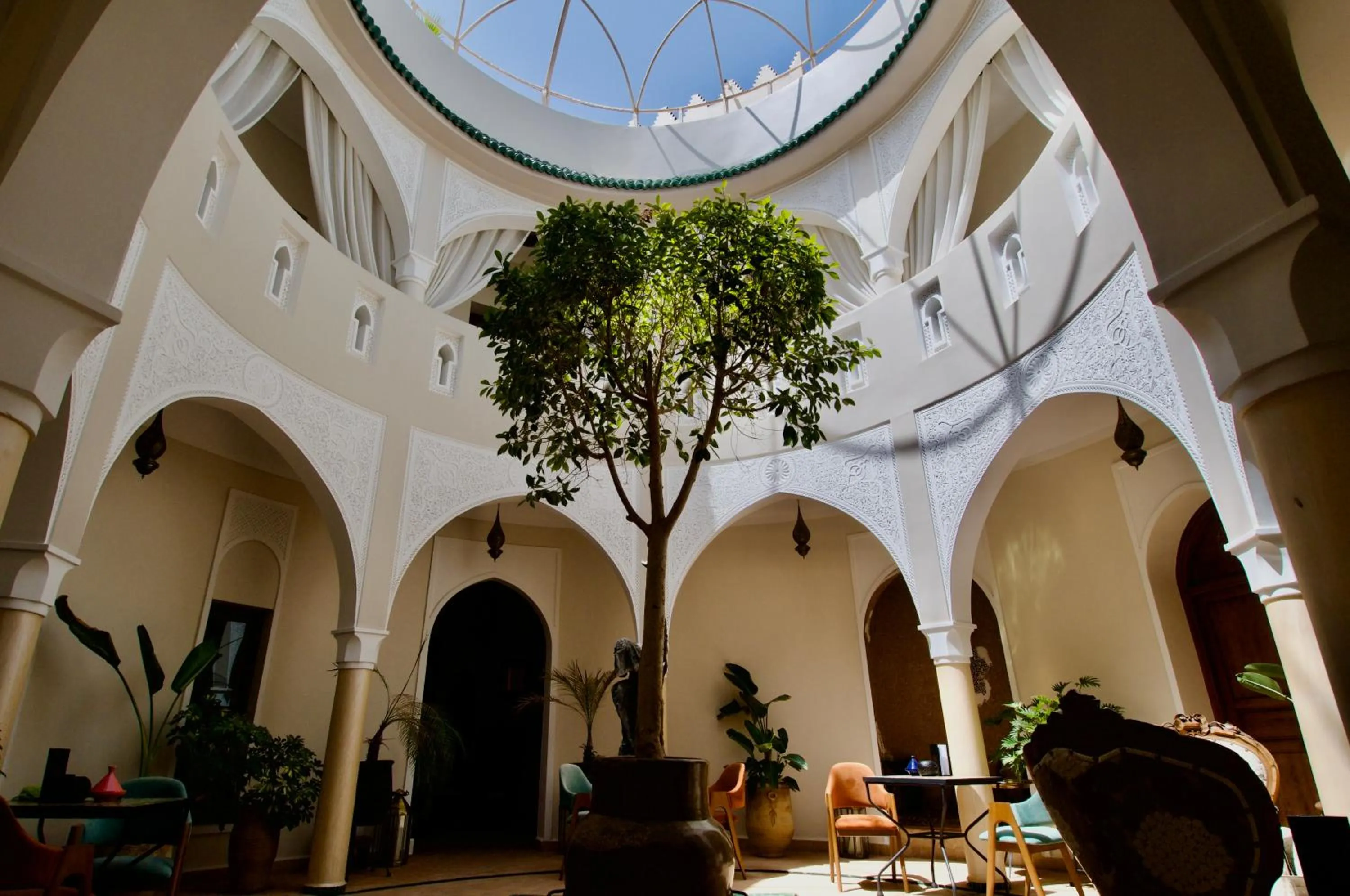 Patio in La Claire Fontaine