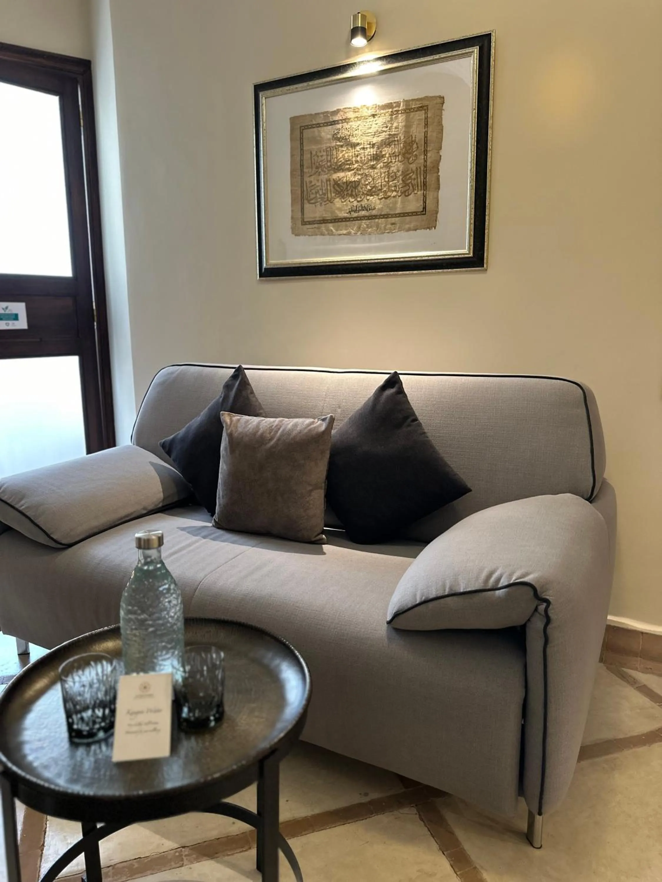 Living room in La Claire Fontaine