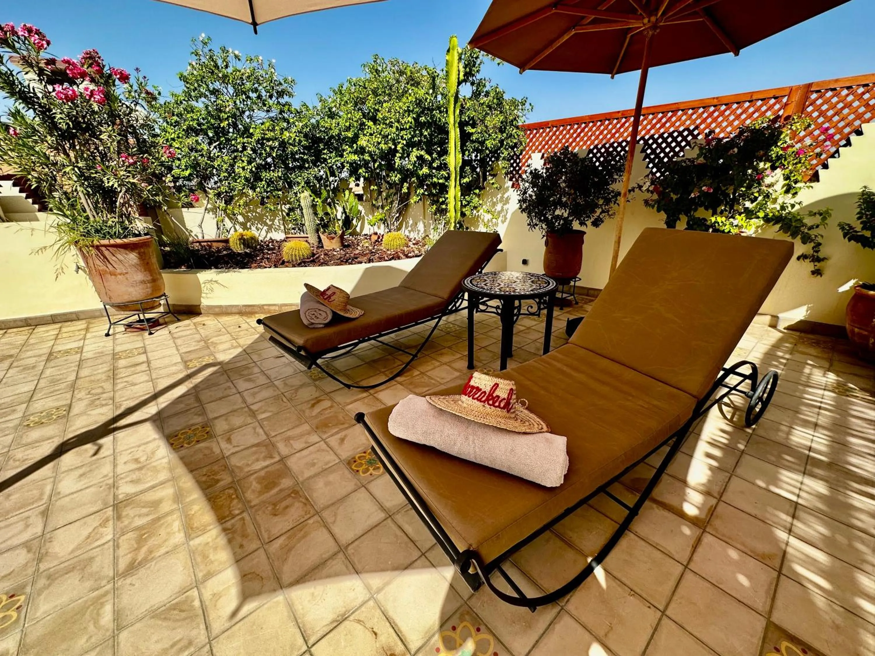 Balcony/Terrace in La Claire Fontaine