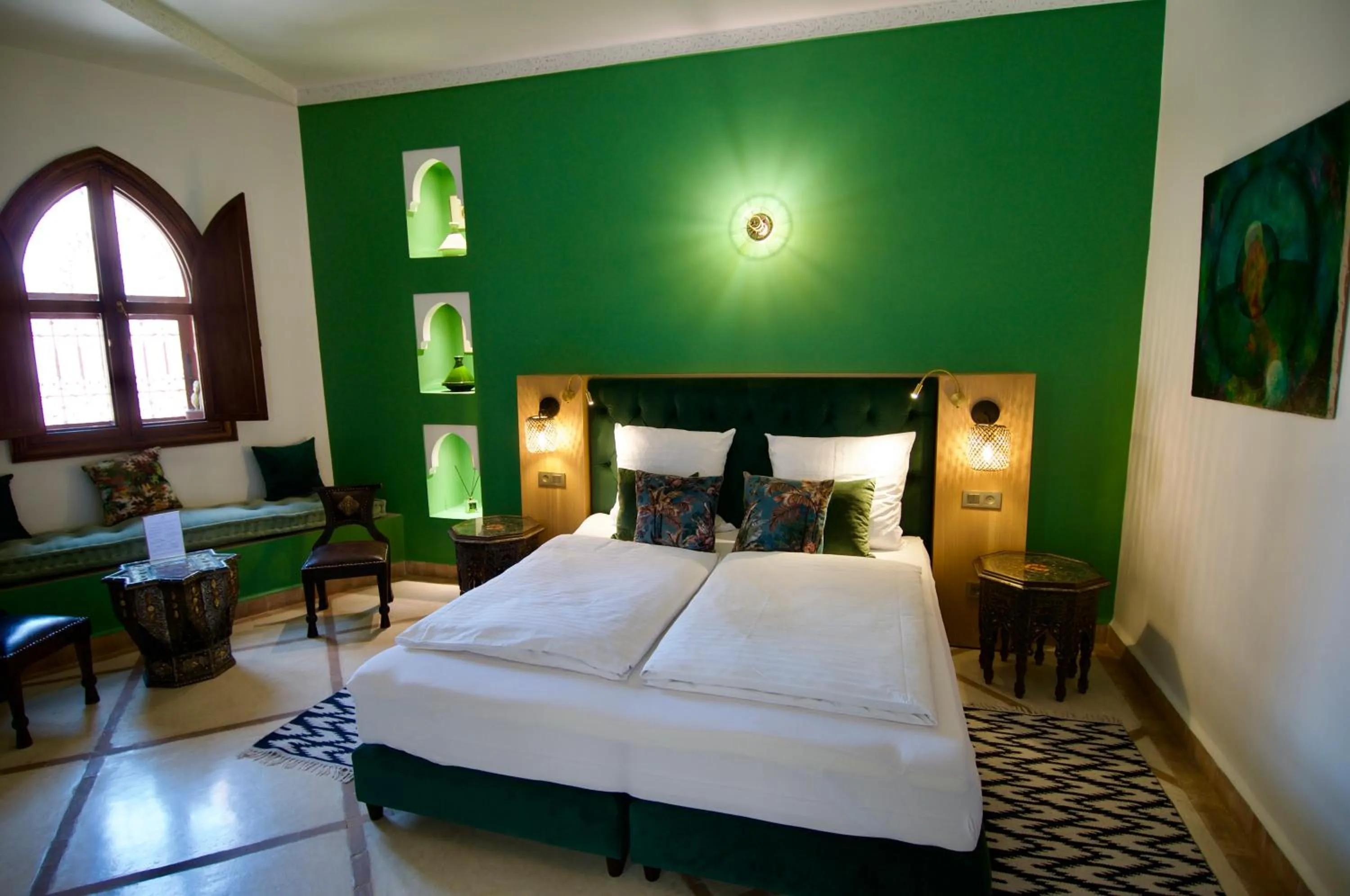 Photo of the whole room, Bed in La Claire Fontaine