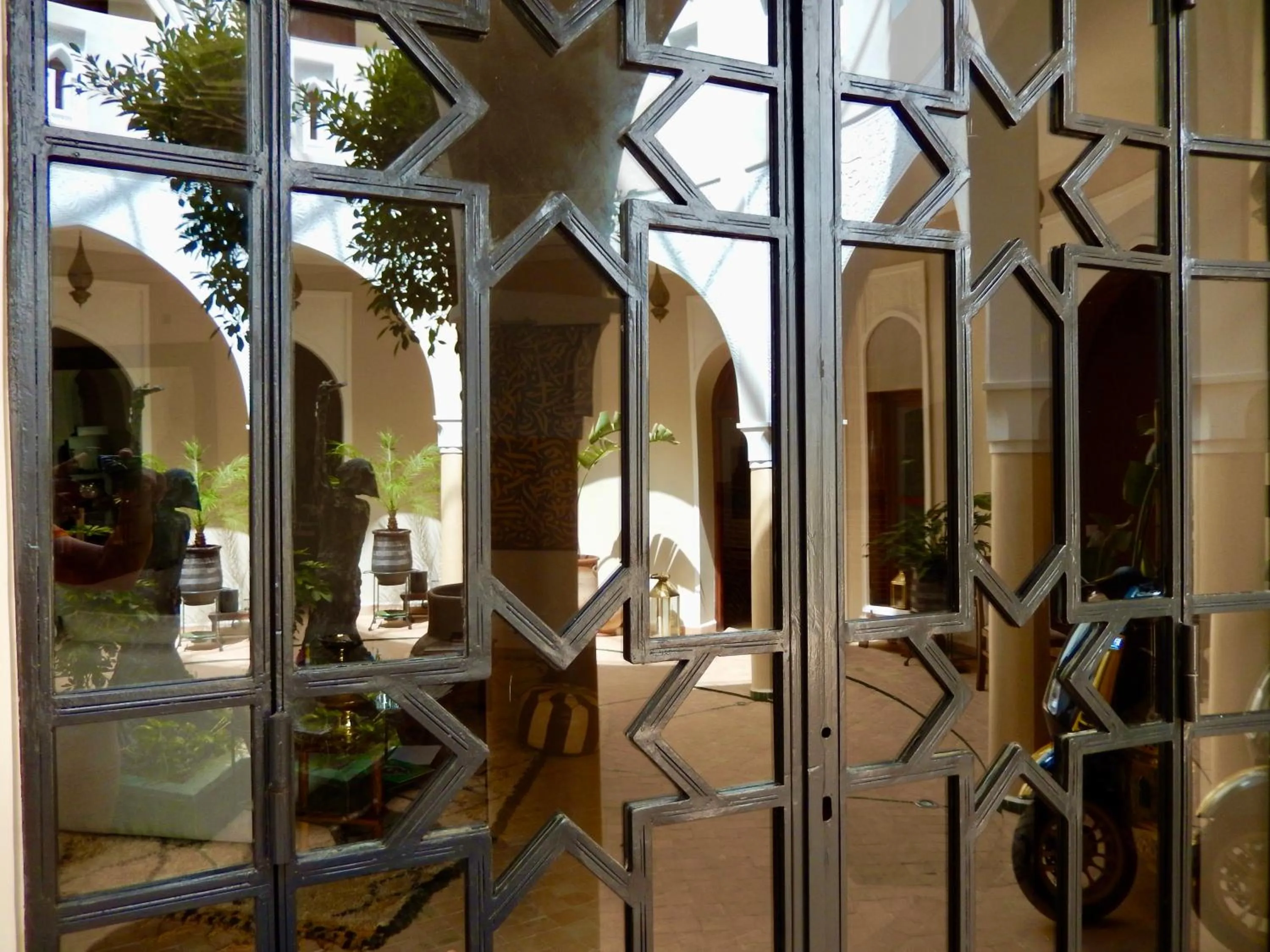 Patio in La Claire Fontaine