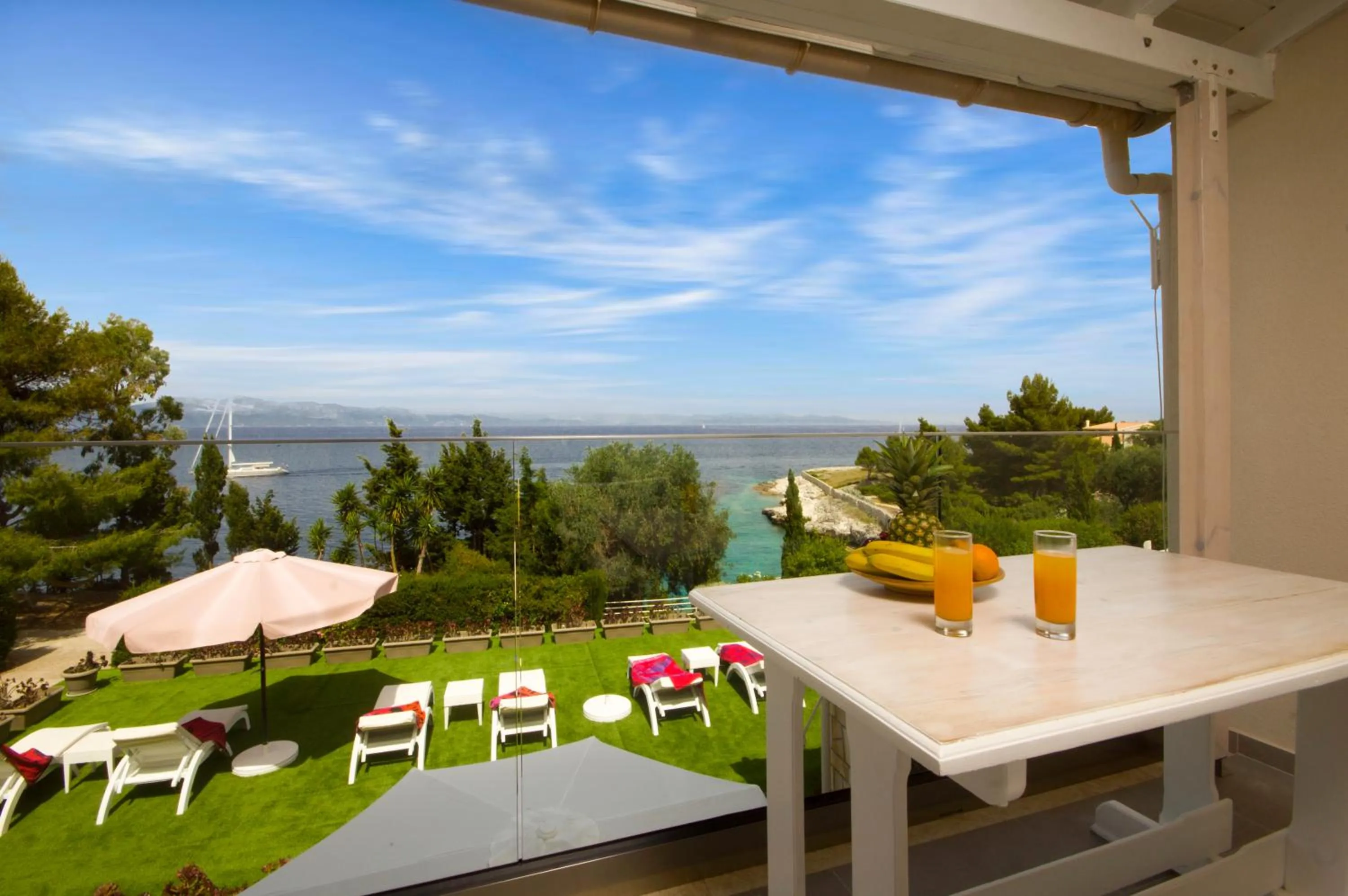 Natural landscape in Villa Baronnos