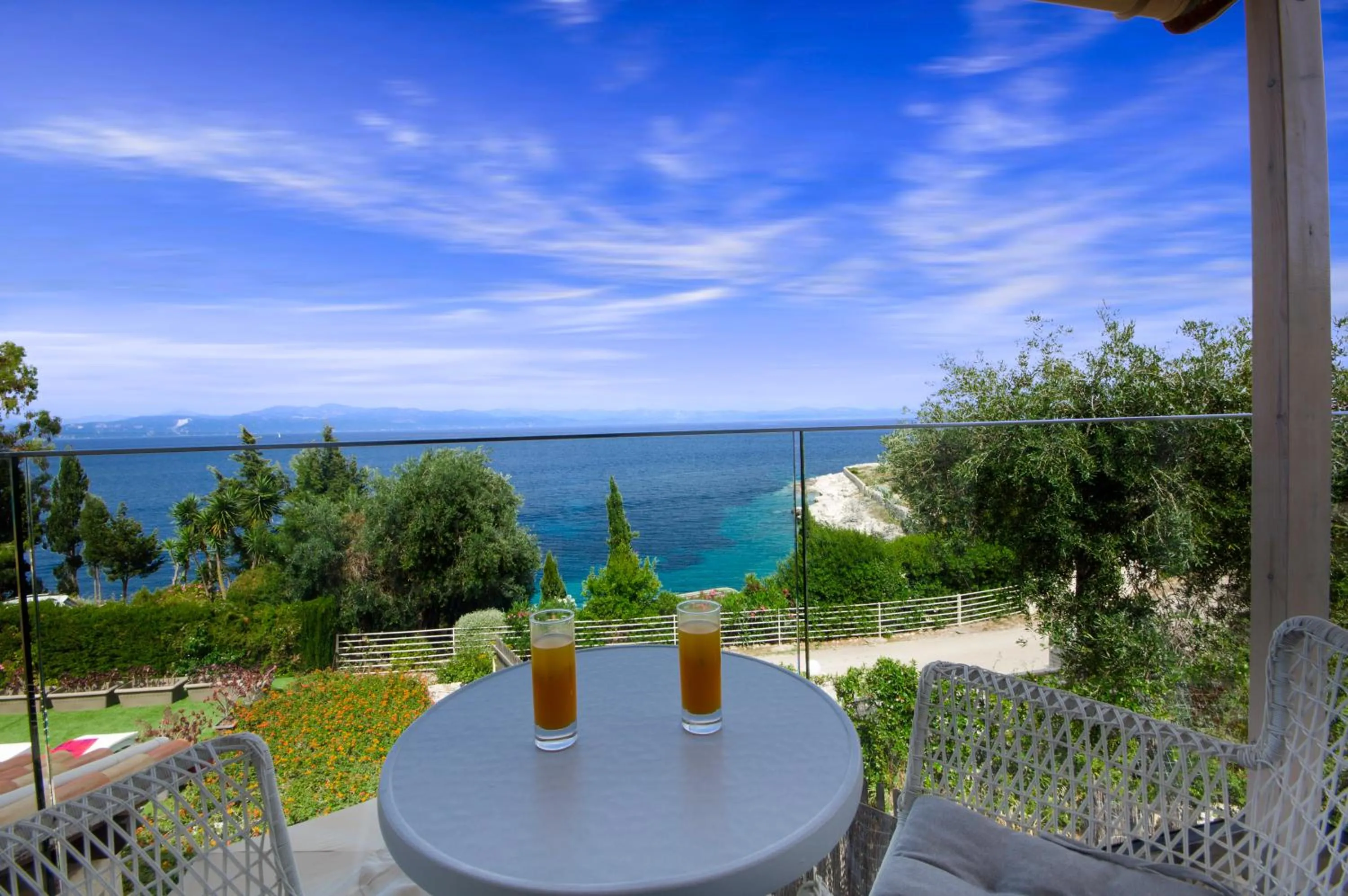 Beach in Villa Baronnos