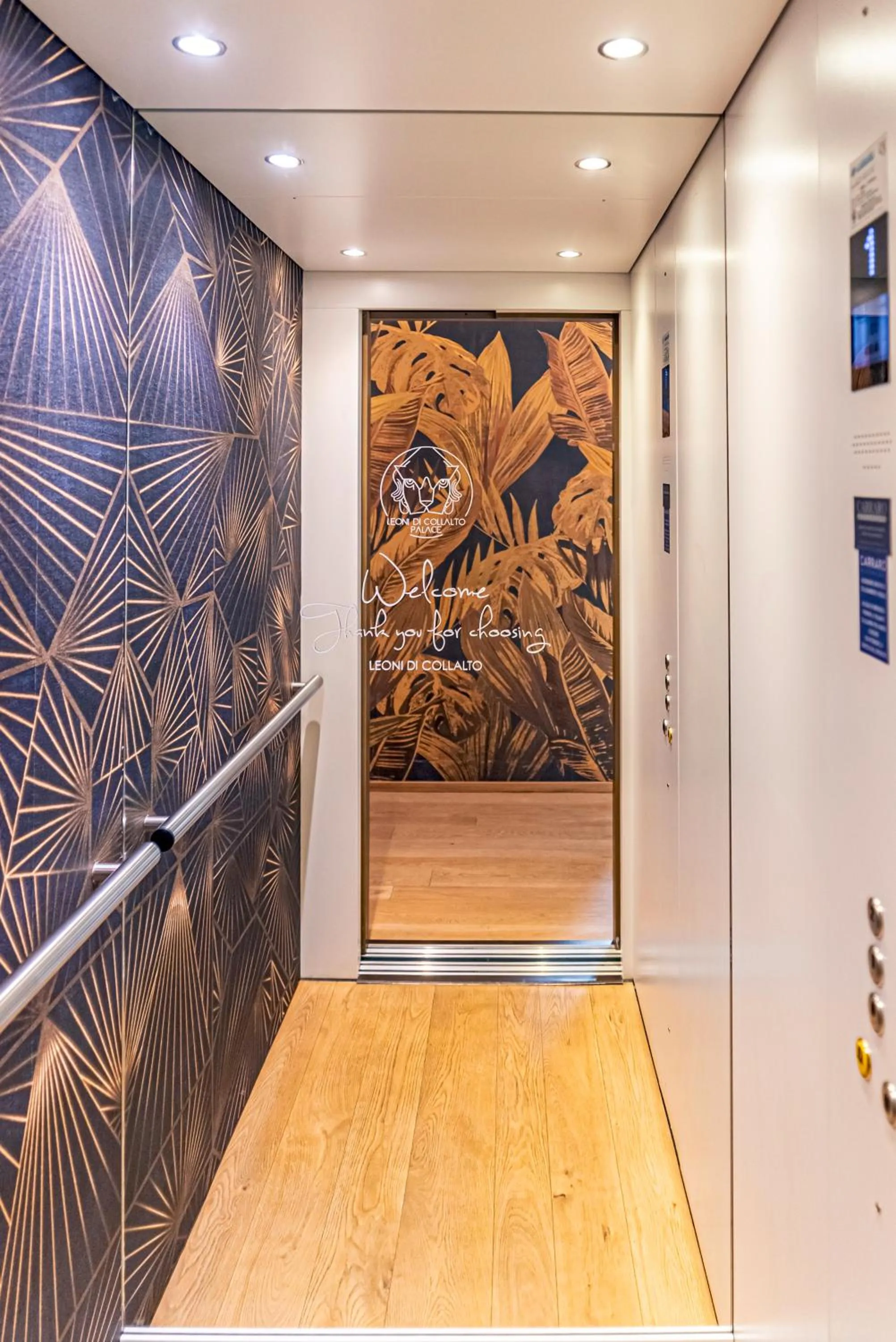 elevator in LEONI DI COLLALTO PALACE