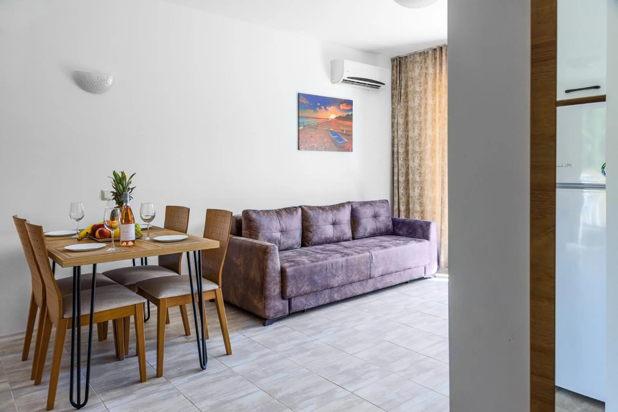 Living room in Lily Beach Resort
