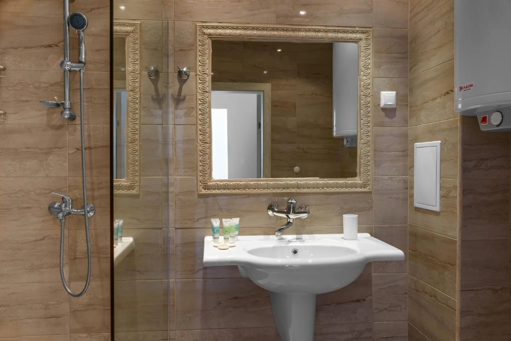 Shower in Lily Beach Resort