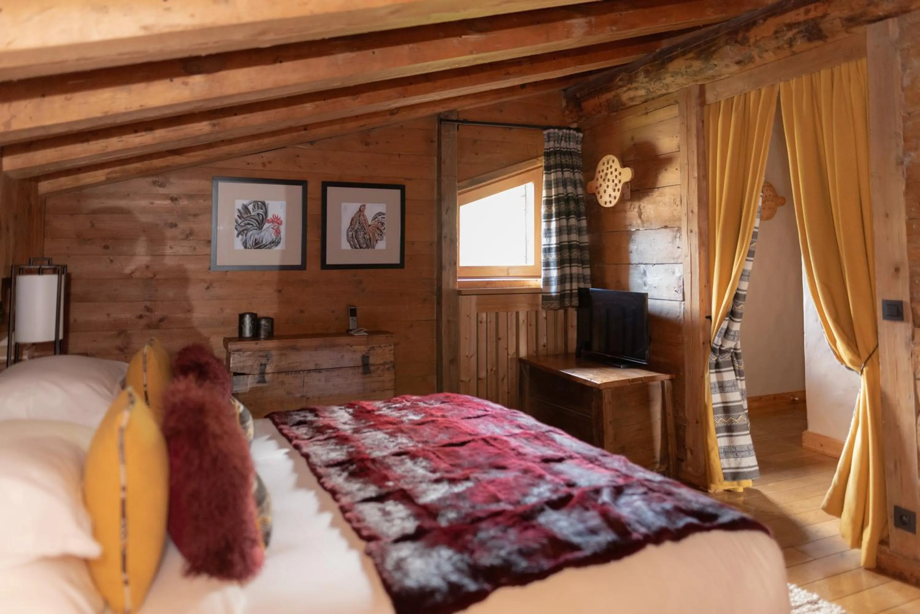 Bed in Les Fermes de Marie