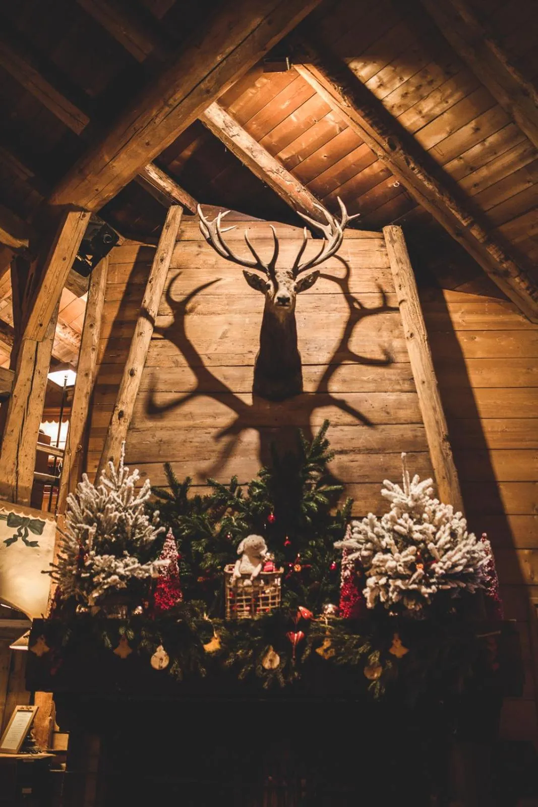 fireplace in Les Fermes de Marie