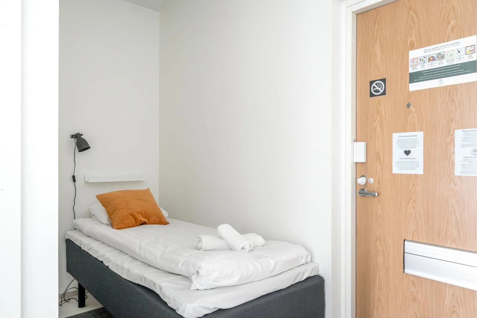 Bed in Hiisi Homes Vantaa Kaivoksela