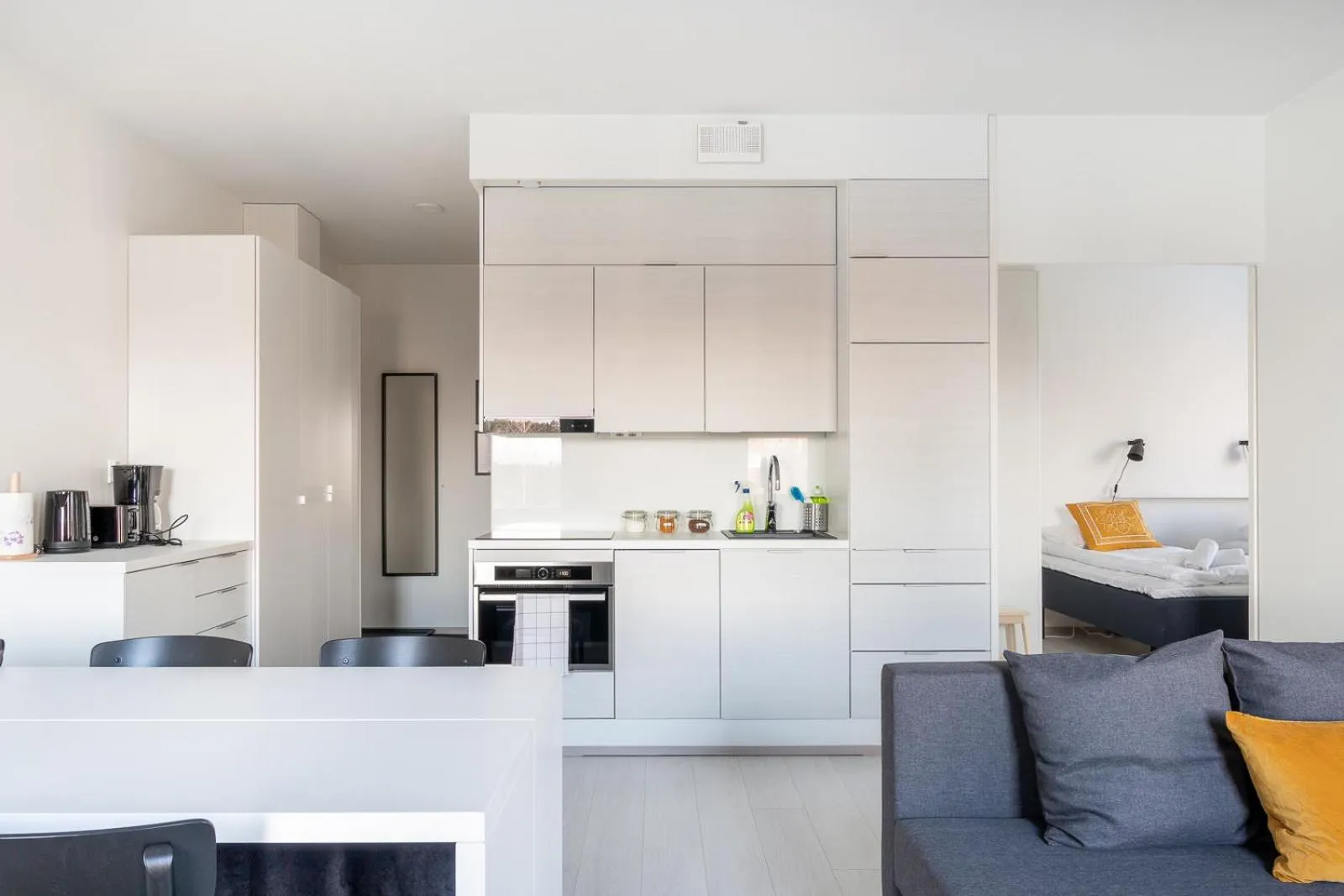 Kitchen or kitchenette in Hiisi Homes Vantaa Kaivoksela