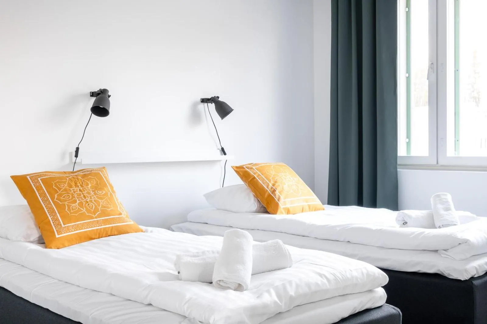 Bed in Hiisi Homes Vantaa Kaivoksela