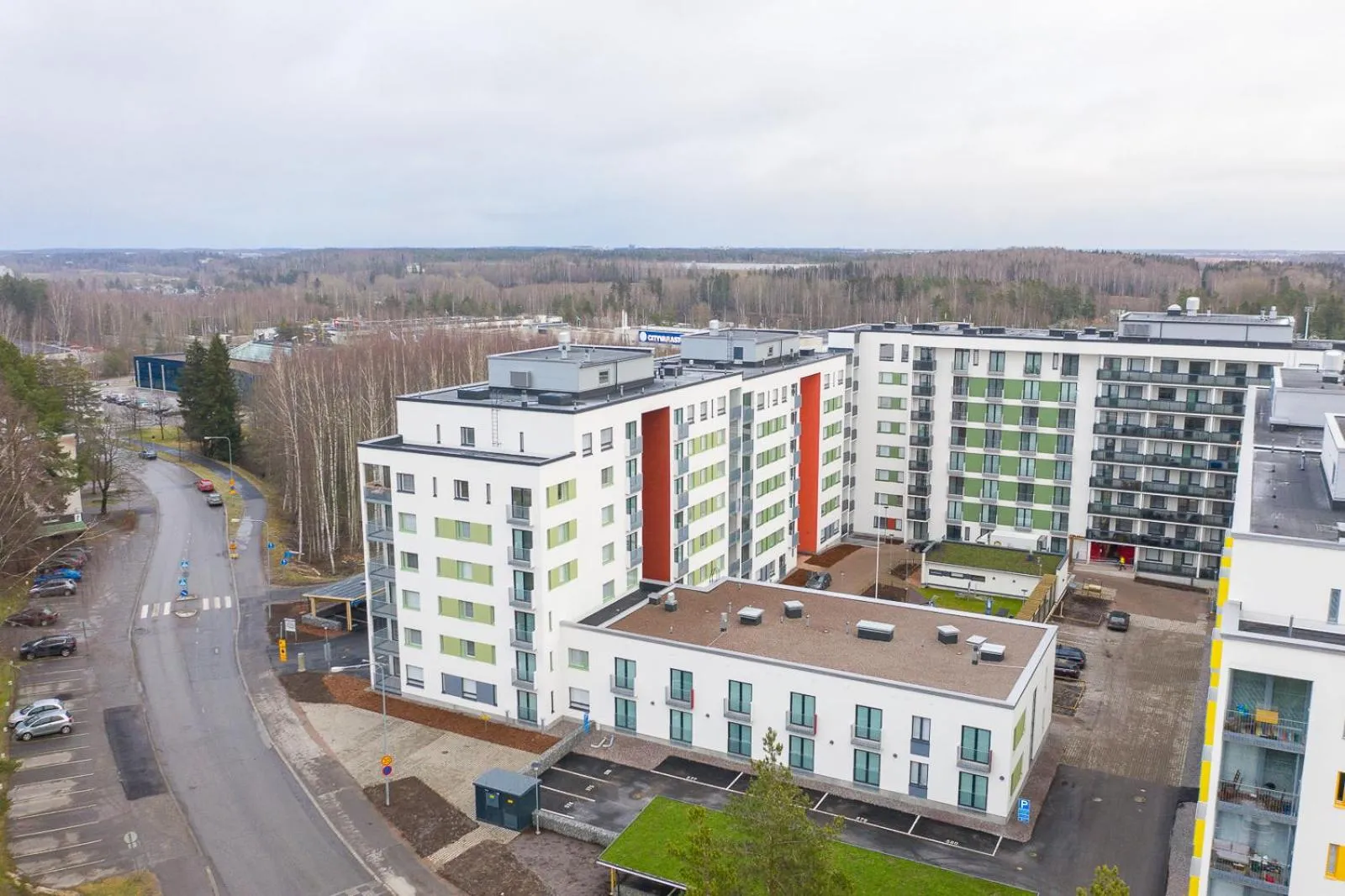 Property building in Hiisi Homes Vantaa Kaivoksela