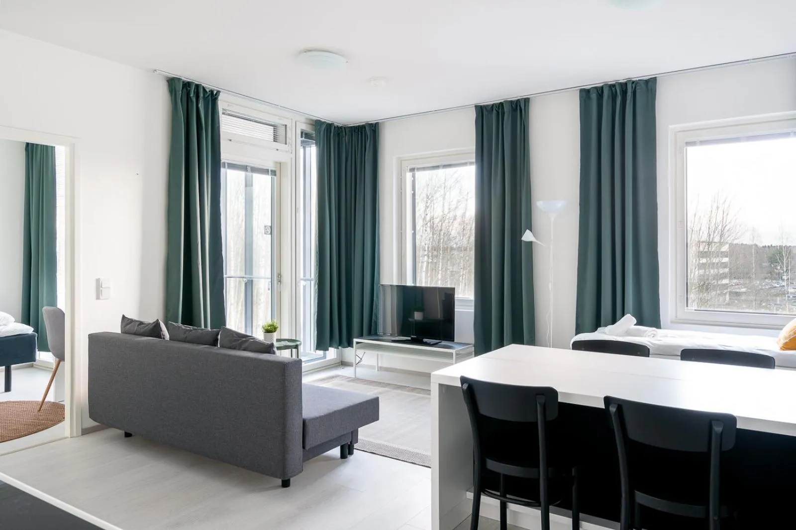 Living room in Hiisi Homes Vantaa Kaivoksela