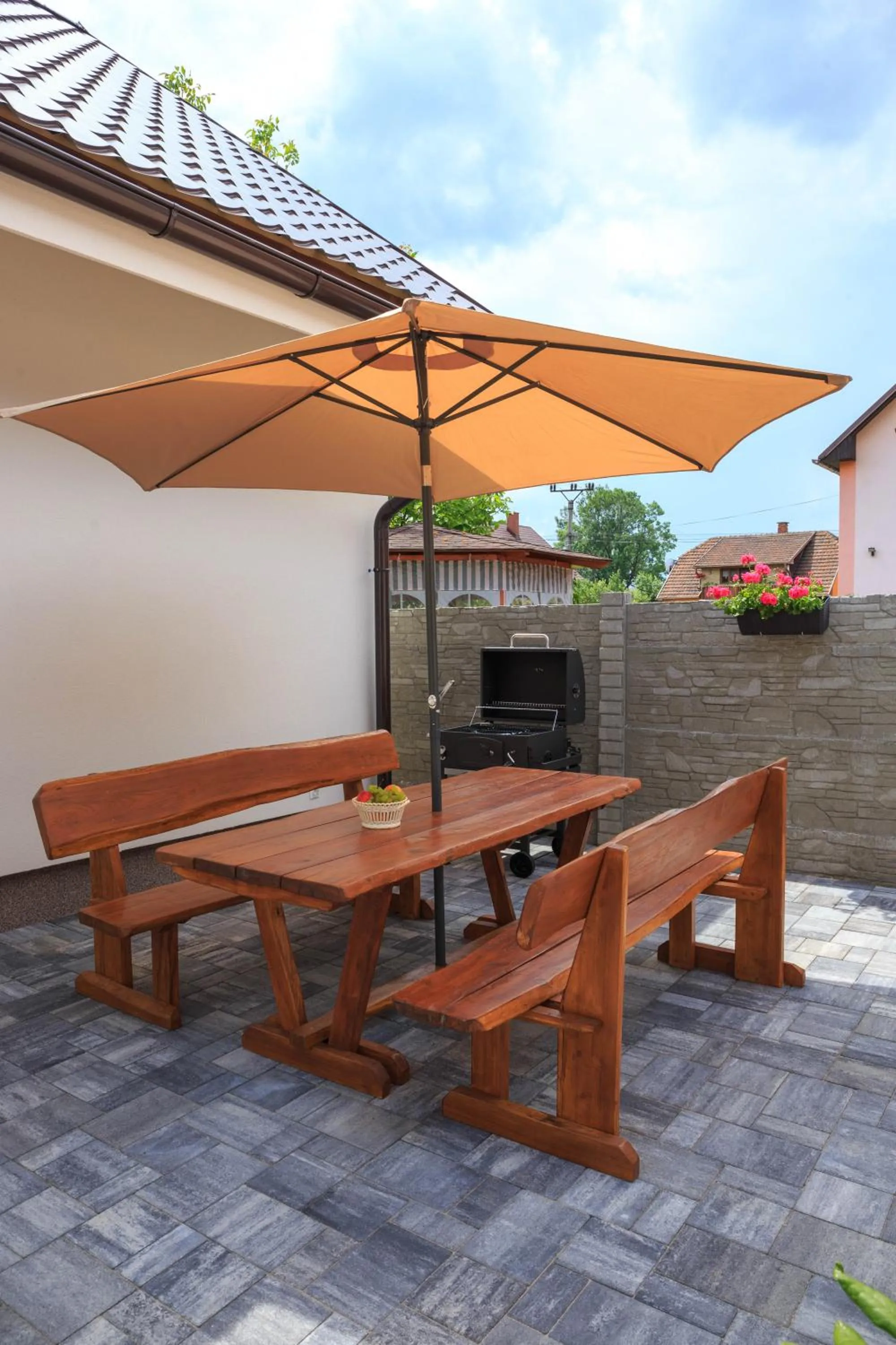 Seating area in Villa Michaela