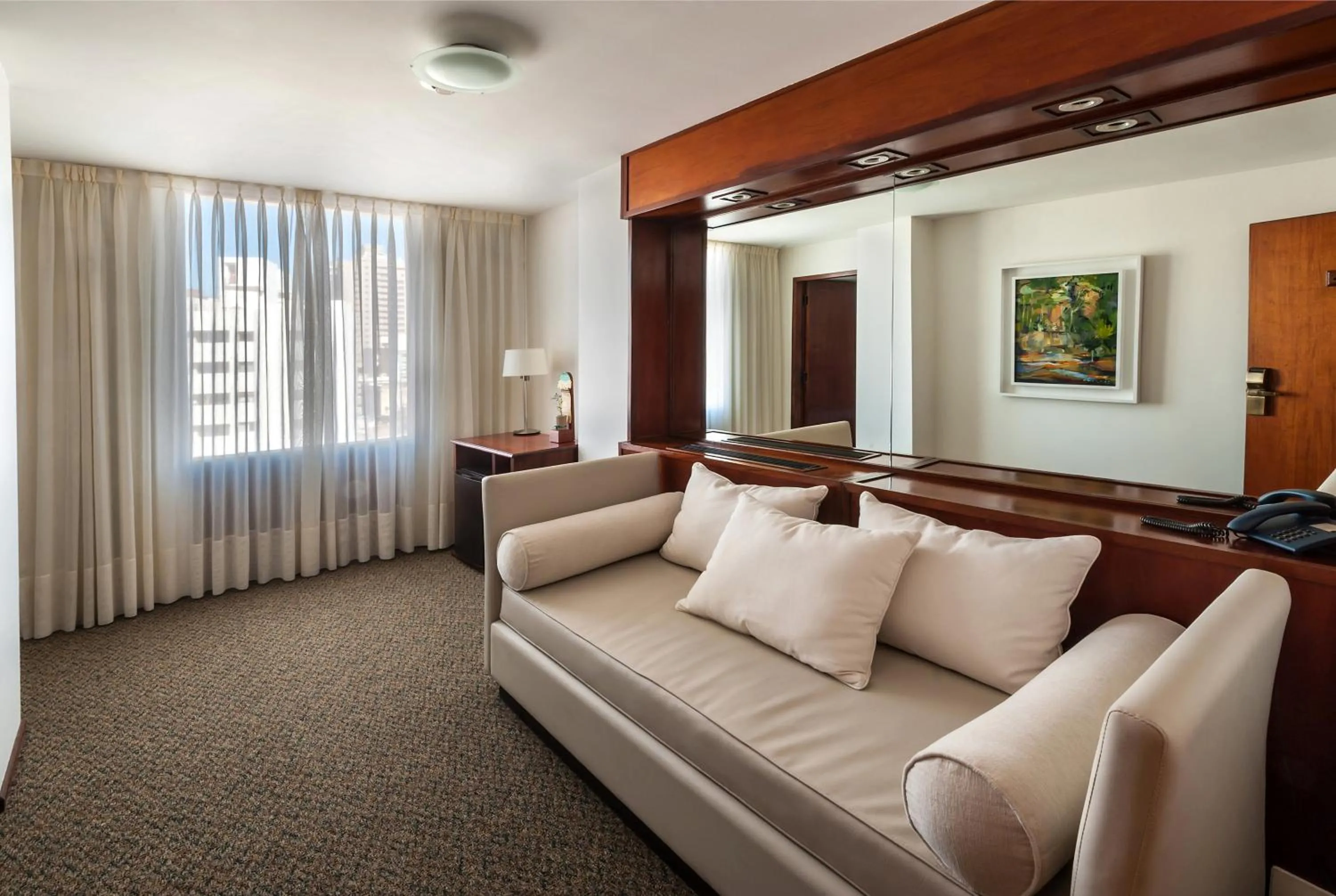 Living room in Hotel de la Cañada