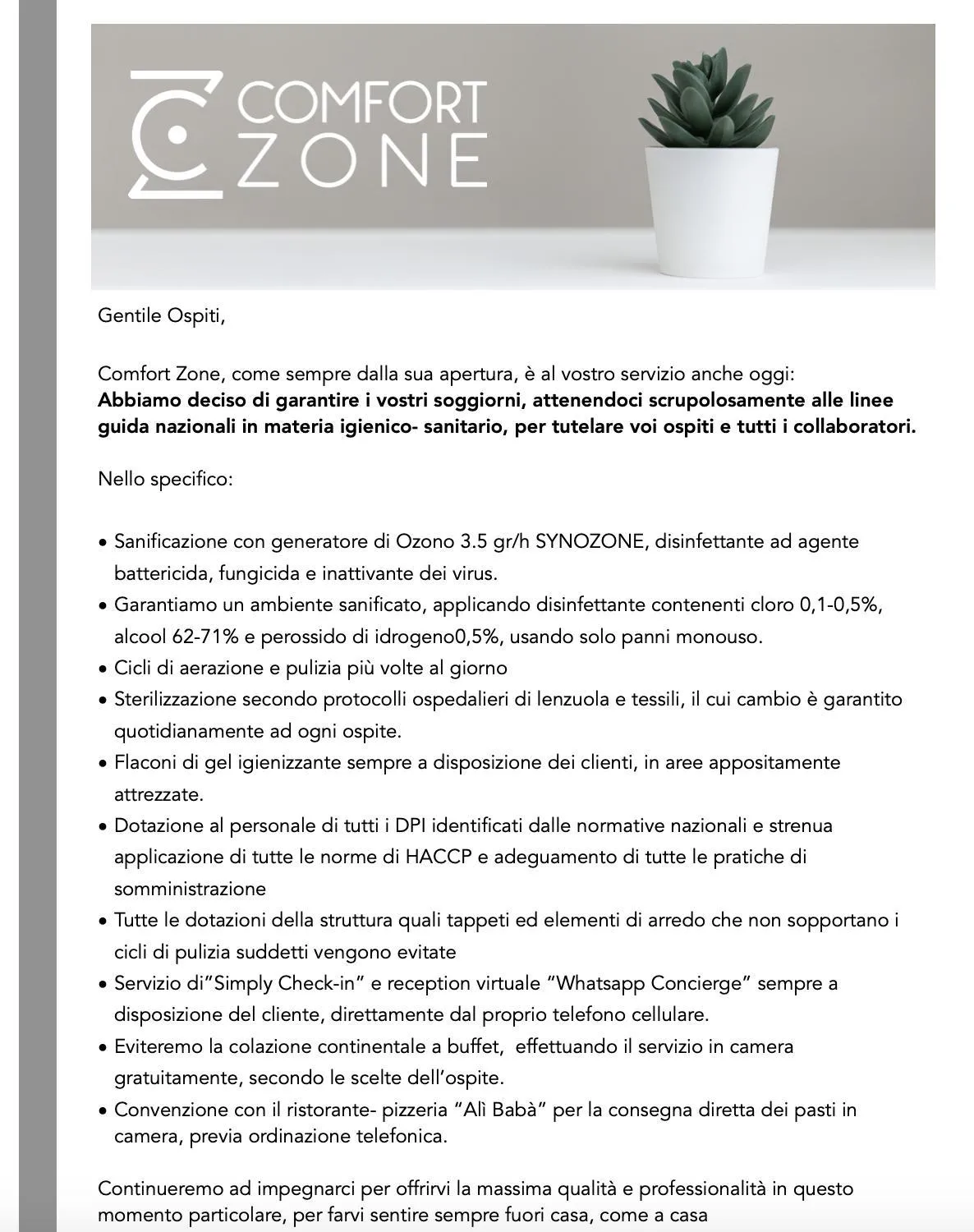 Comfort Zone