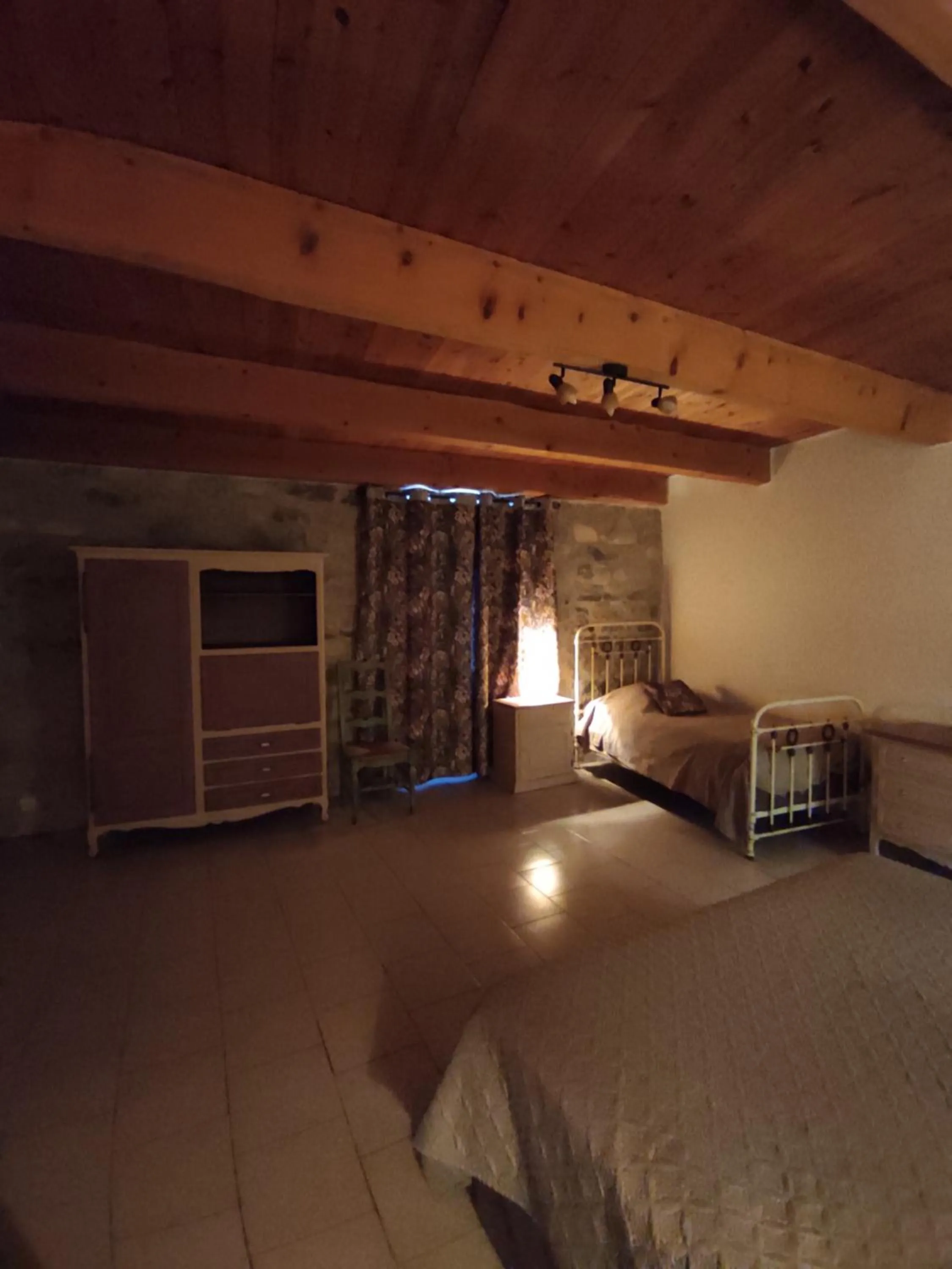Bedroom, Bed in Logis Hôtel Restaurant Gîte La Bastide du Vébron